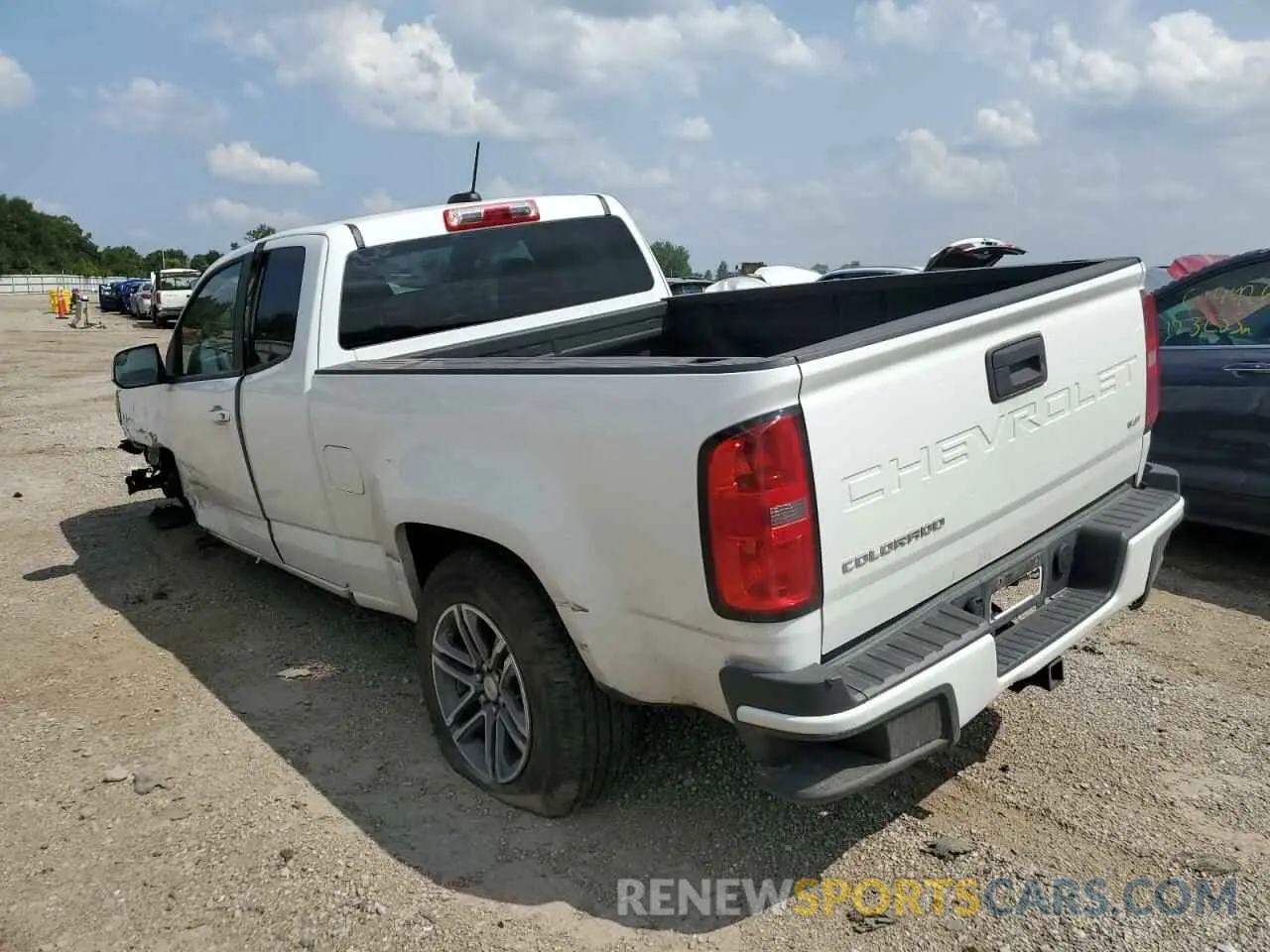 2 Photograph of a damaged car 1GCHSBEN3N1124777 CHEVROLET COLORADO 2022