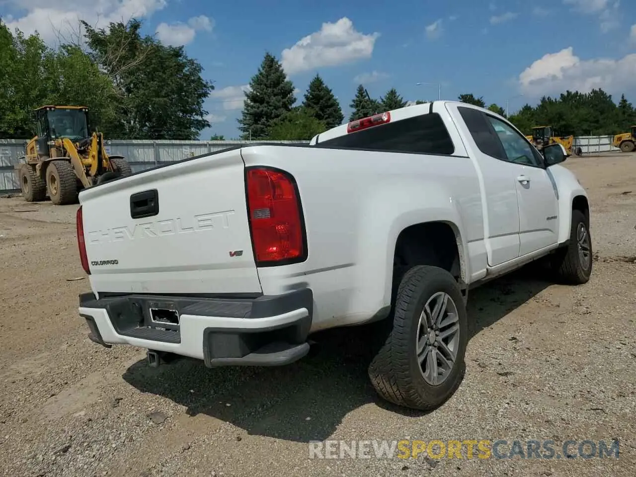 3 Photograph of a damaged car 1GCHSBEN3N1124777 CHEVROLET COLORADO 2022