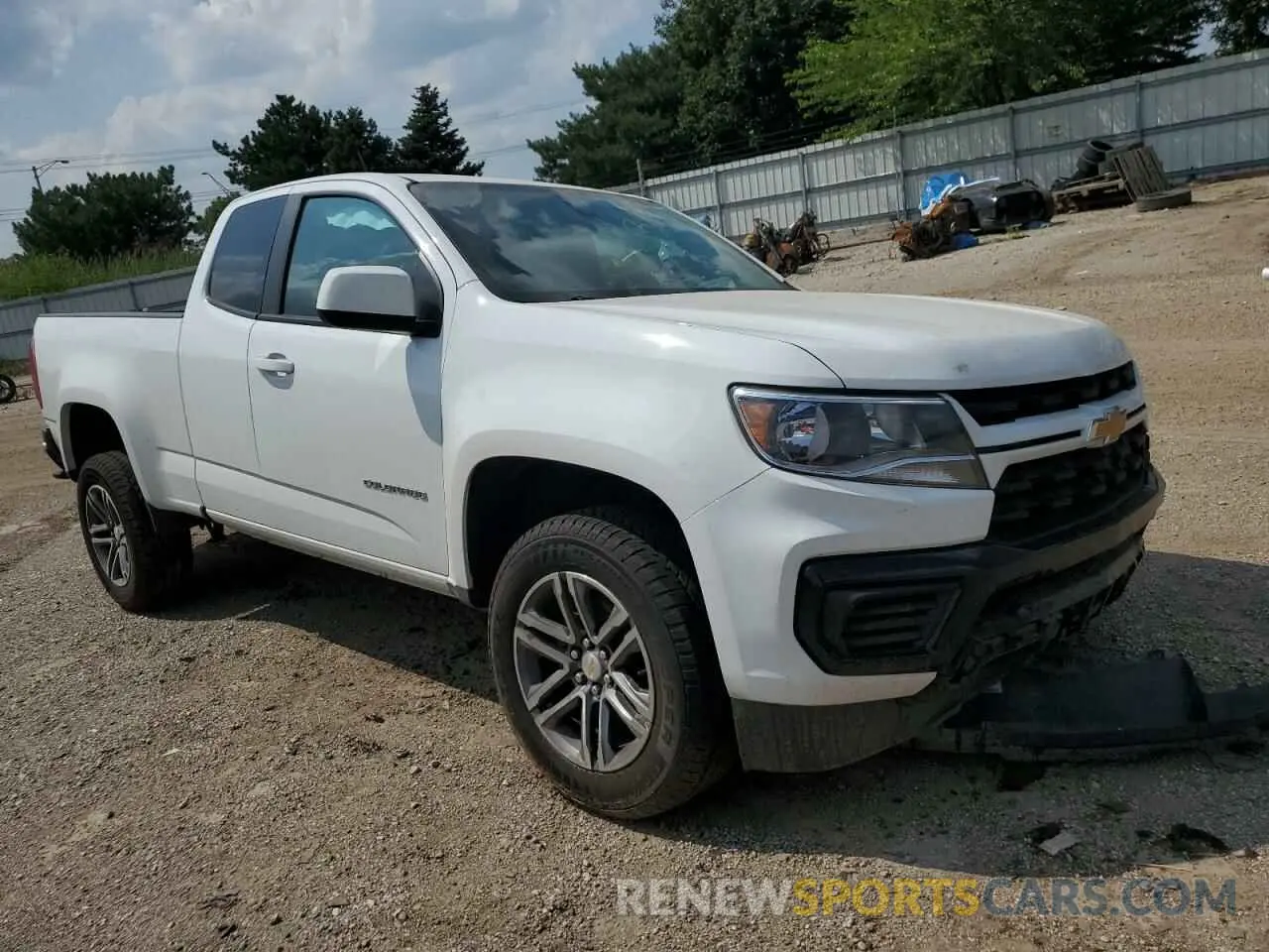 4 Photograph of a damaged car 1GCHSBEN3N1124777 CHEVROLET COLORADO 2022