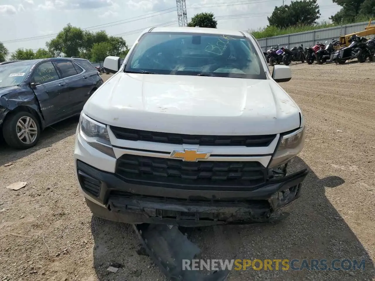 5 Photograph of a damaged car 1GCHSBEN3N1124777 CHEVROLET COLORADO 2022