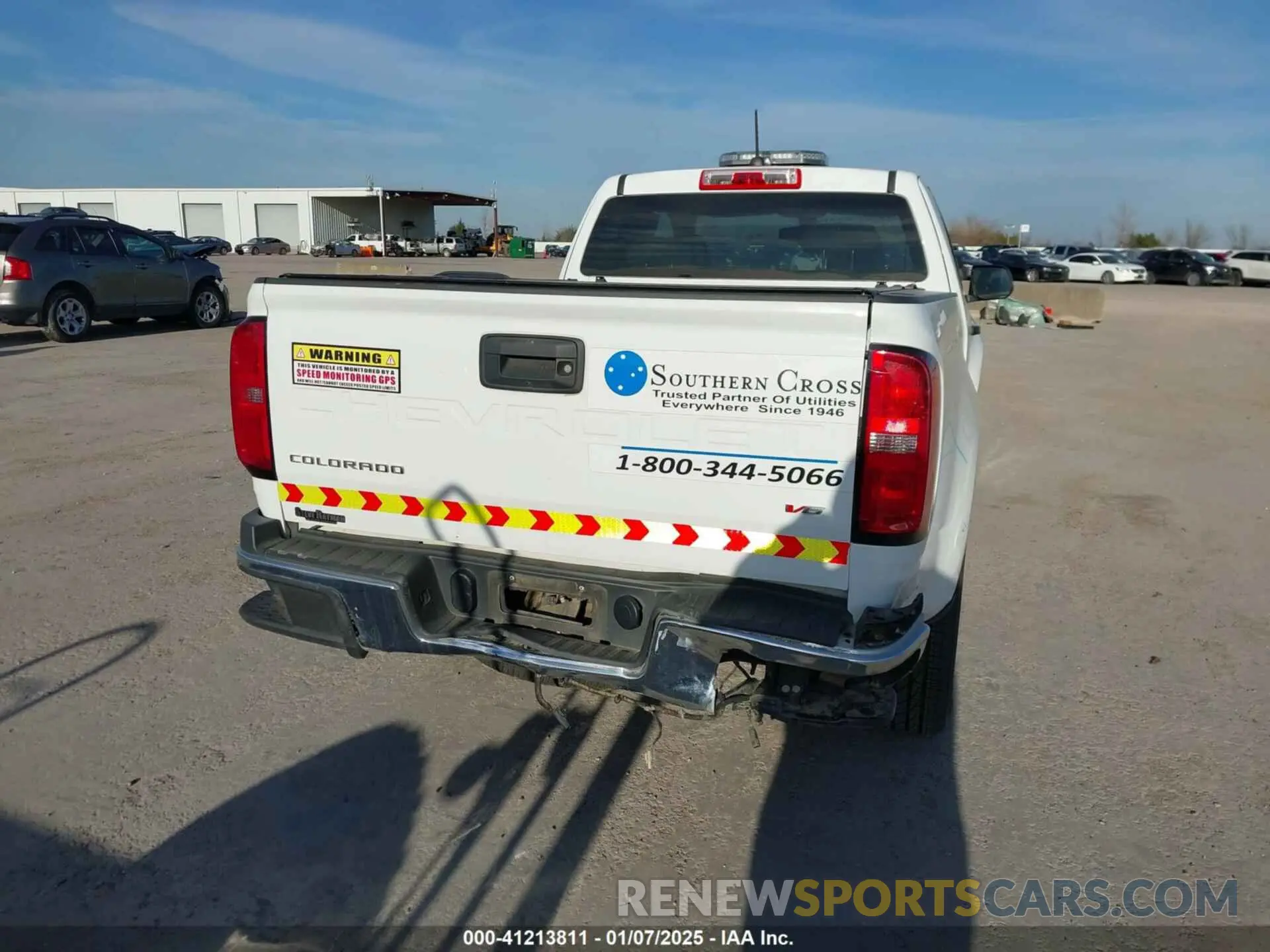 6 Photograph of a damaged car 1GCHSBEN6N1259669 CHEVROLET COLORADO 2022