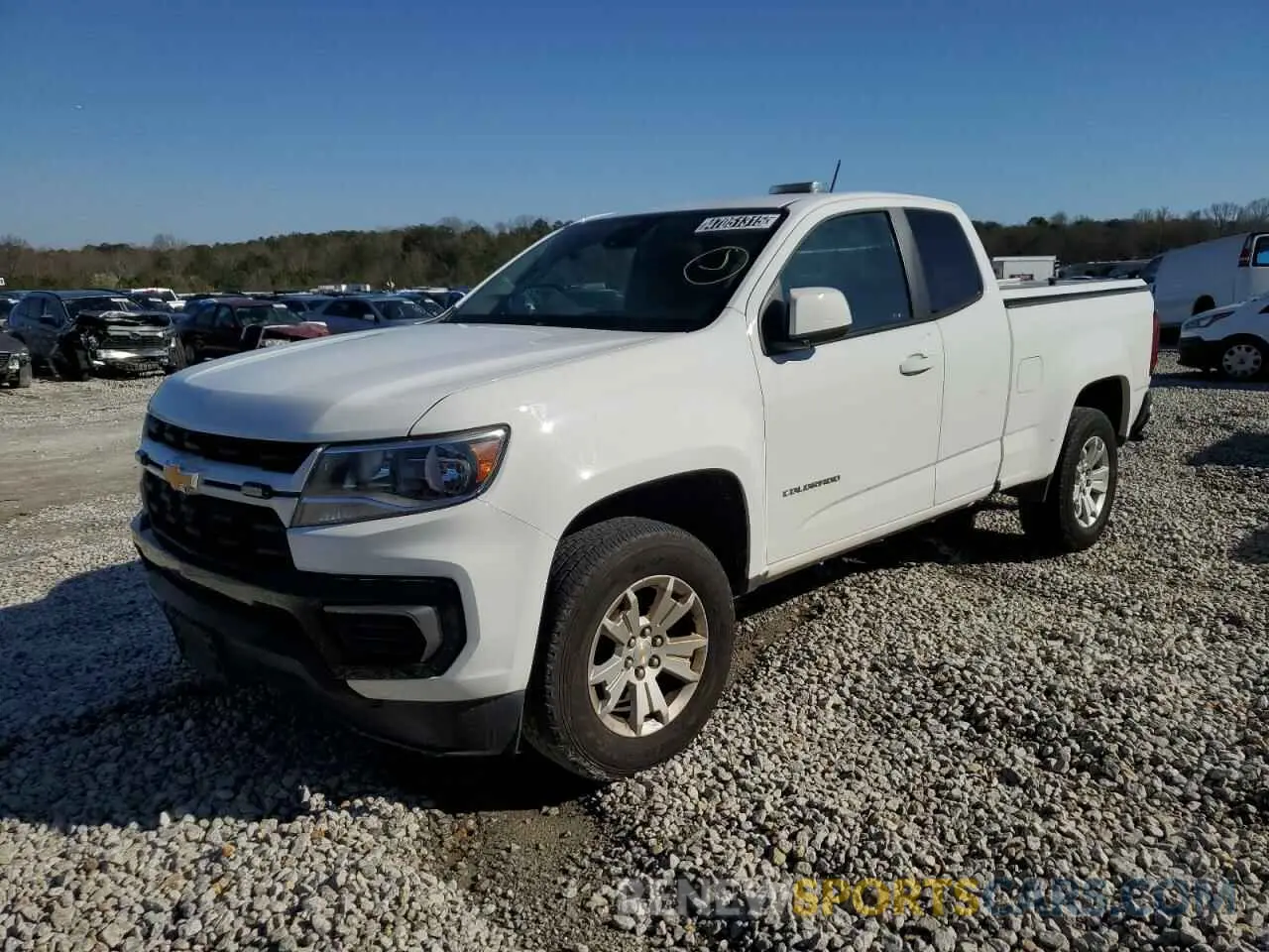 1 Photograph of a damaged car 1GCHSCEA0N1116610 CHEVROLET COLORADO 2022