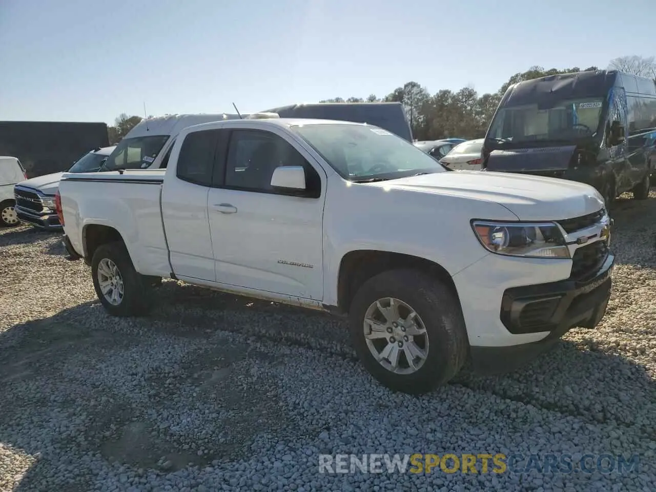 4 Photograph of a damaged car 1GCHSCEA0N1116610 CHEVROLET COLORADO 2022