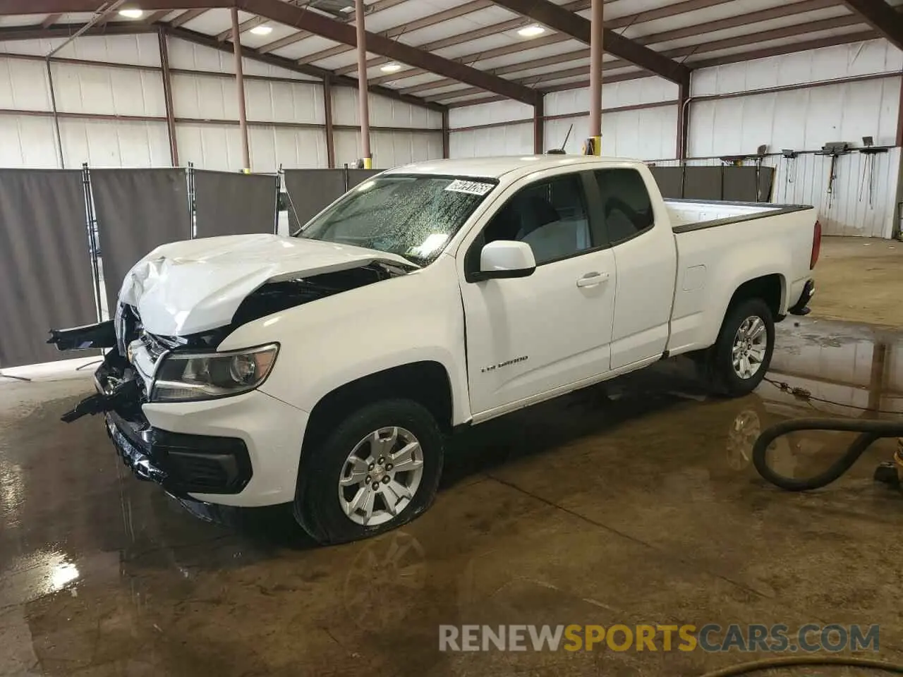 1 Photograph of a damaged car 1GCHSCEA0N1127770 CHEVROLET COLORADO 2022