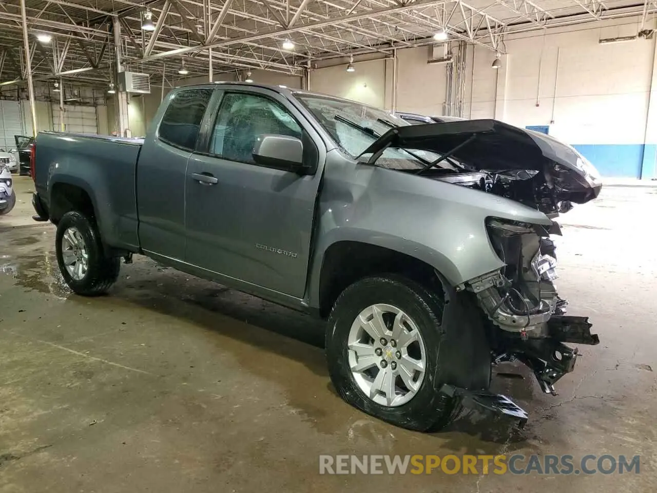 4 Photograph of a damaged car 1GCHSCEA0N1179559 CHEVROLET COLORADO 2022