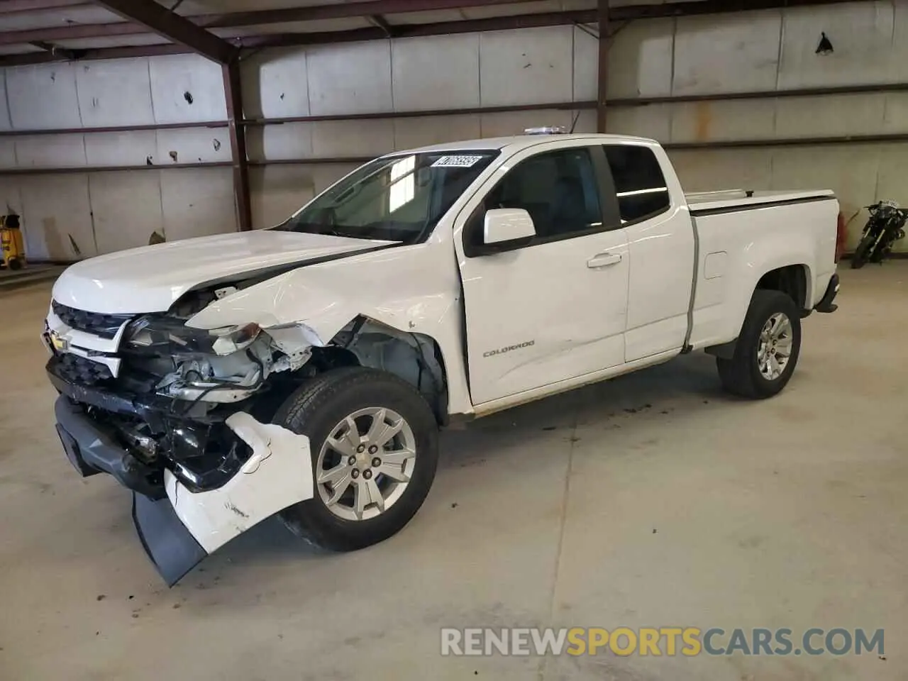 1 Photograph of a damaged car 1GCHSCEA0N1179951 CHEVROLET COLORADO 2022