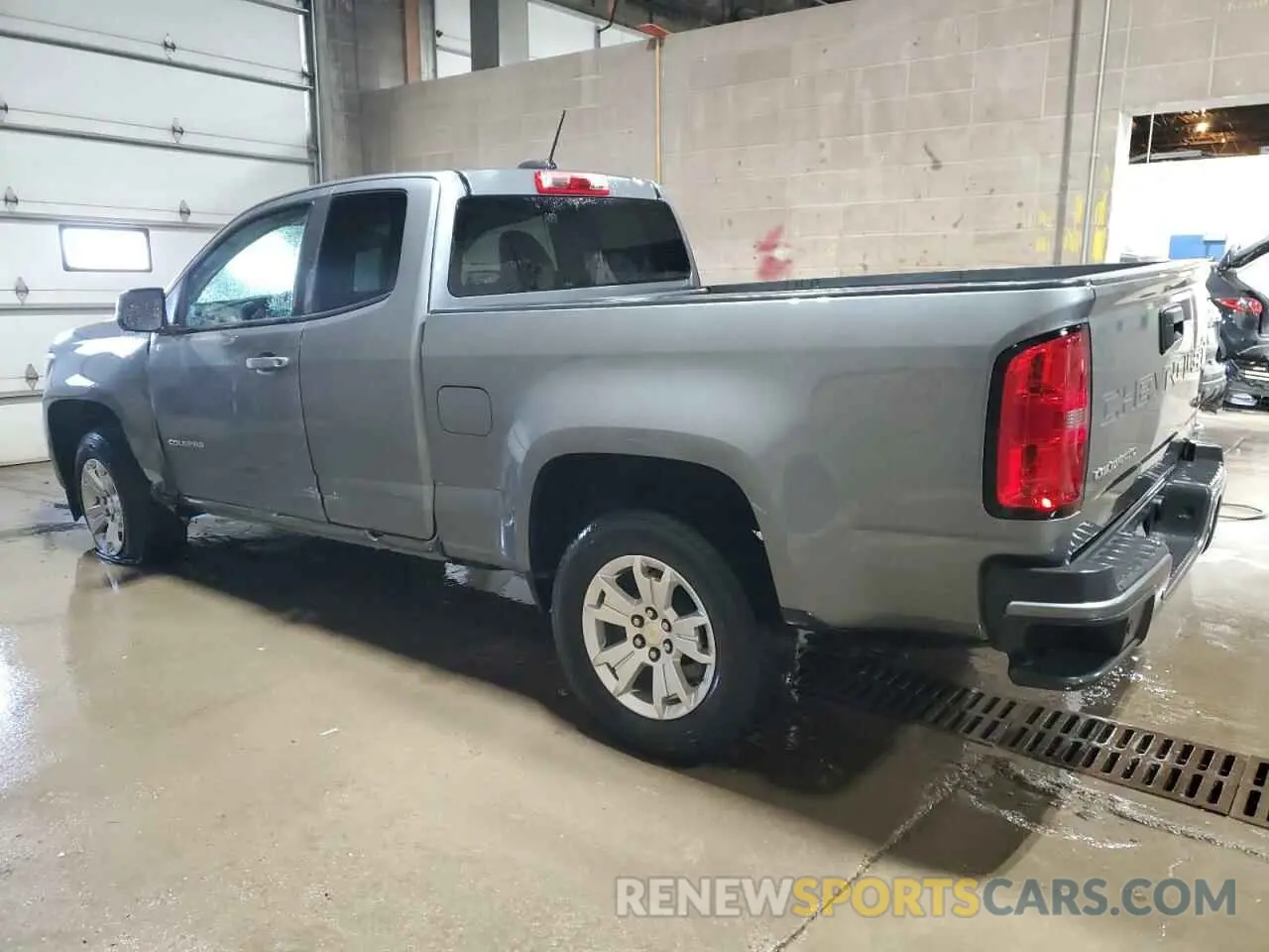 2 Photograph of a damaged car 1GCHSCEA0N1181862 CHEVROLET COLORADO 2022