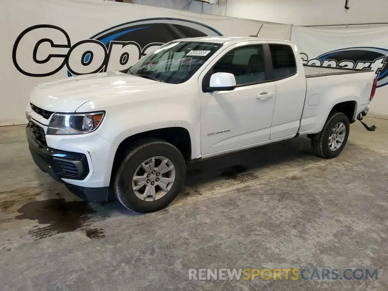 1 Photograph of a damaged car 1GCHSCEA0N1289673 CHEVROLET COLORADO 2022
