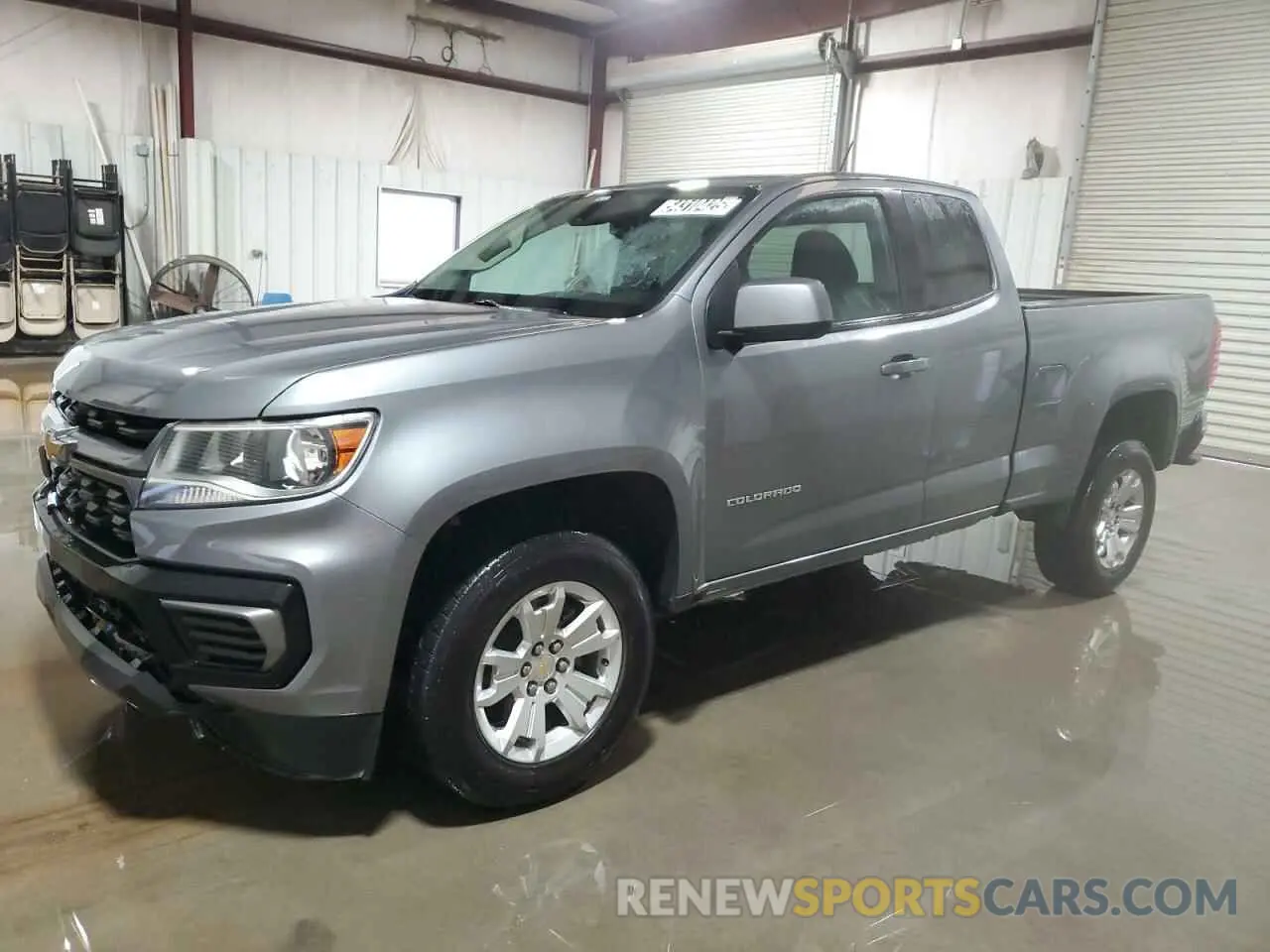 1 Photograph of a damaged car 1GCHSCEA1N1155030 CHEVROLET COLORADO 2022