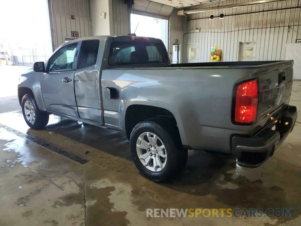 2 Photograph of a damaged car 1GCHSCEA1N1176220 CHEVROLET COLORADO 2022