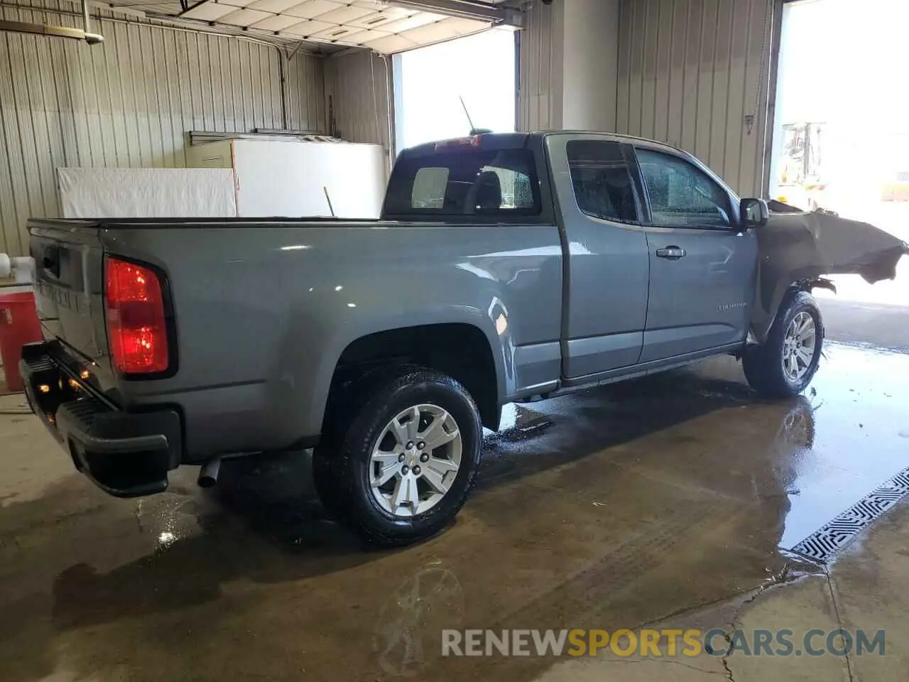 3 Photograph of a damaged car 1GCHSCEA1N1176220 CHEVROLET COLORADO 2022