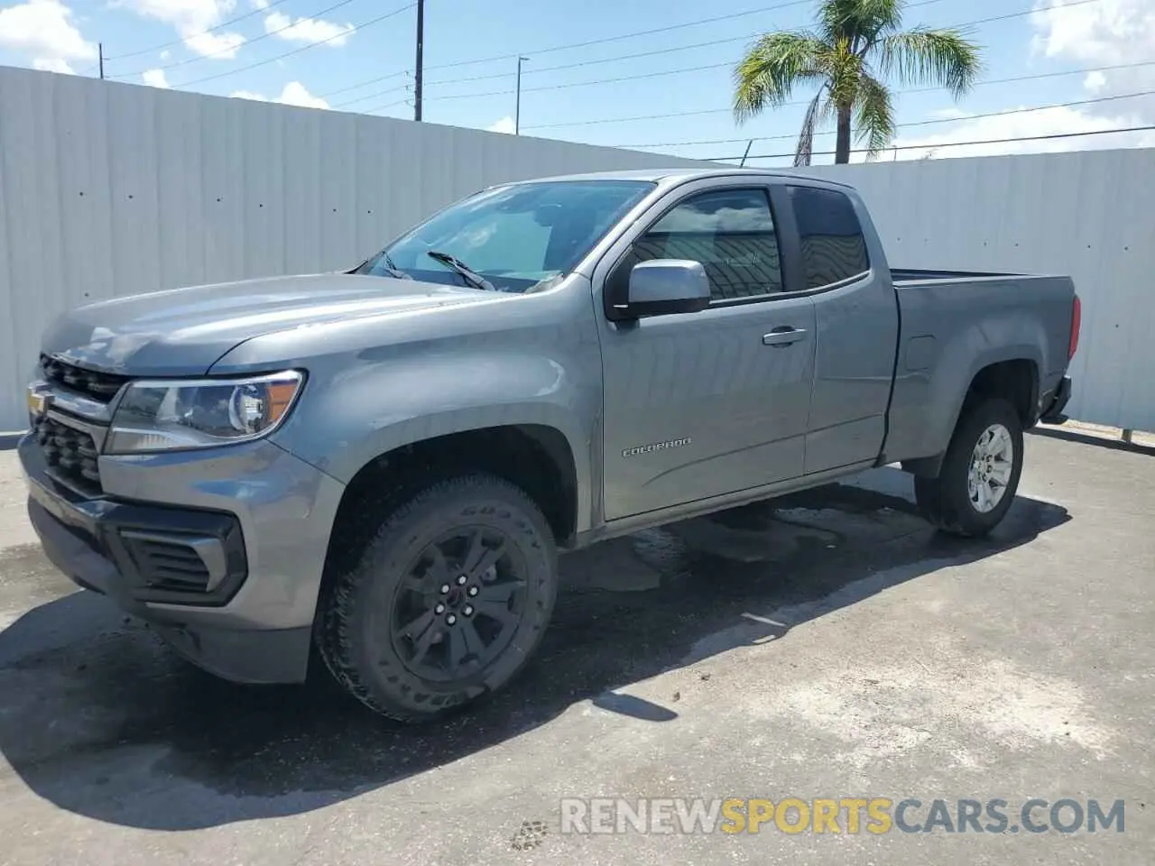 1 Photograph of a damaged car 1GCHSCEA1N1176749 CHEVROLET COLORADO 2022