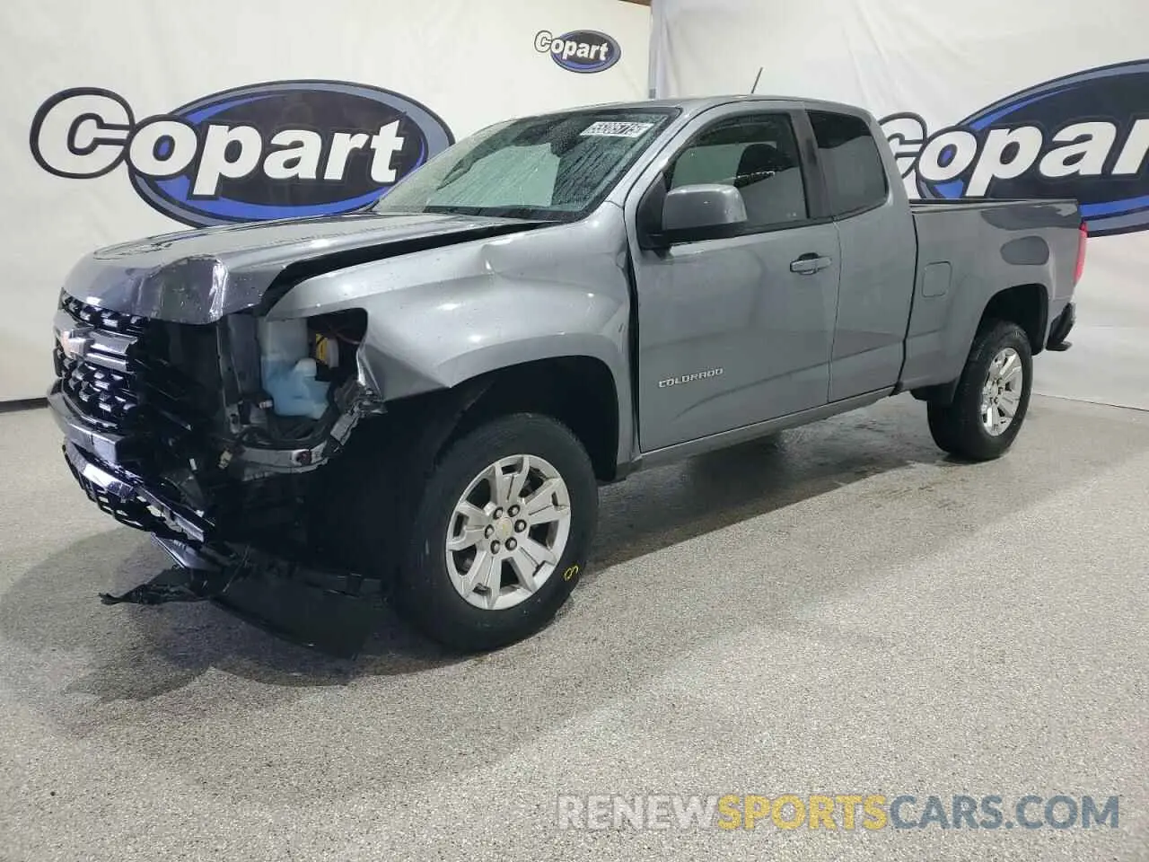 1 Photograph of a damaged car 1GCHSCEA2N1169938 CHEVROLET COLORADO 2022