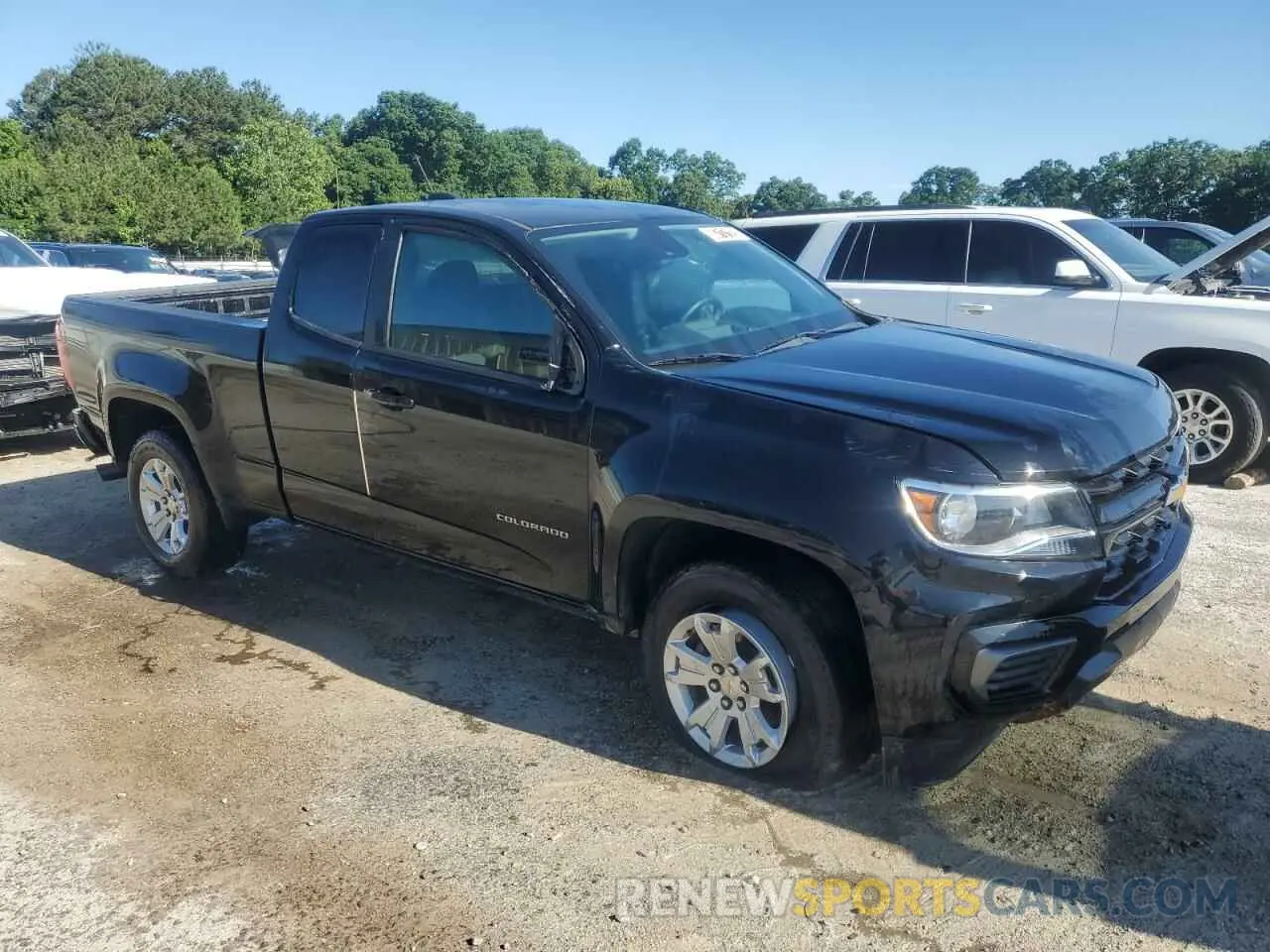 4 Photograph of a damaged car 1GCHSCEA2N1274009 CHEVROLET COLORADO 2022