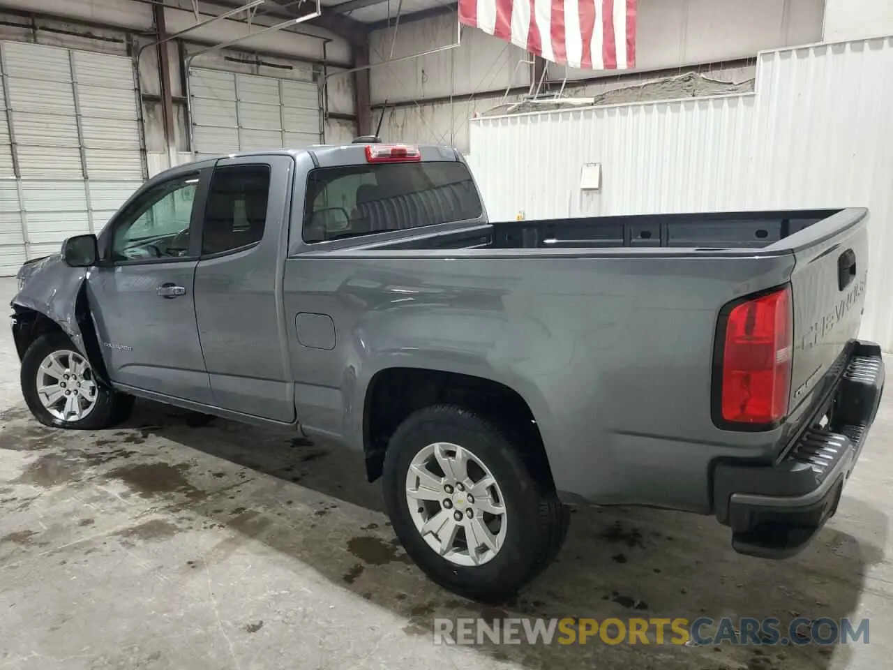 2 Photograph of a damaged car 1GCHSCEA3N1155224 CHEVROLET COLORADO 2022
