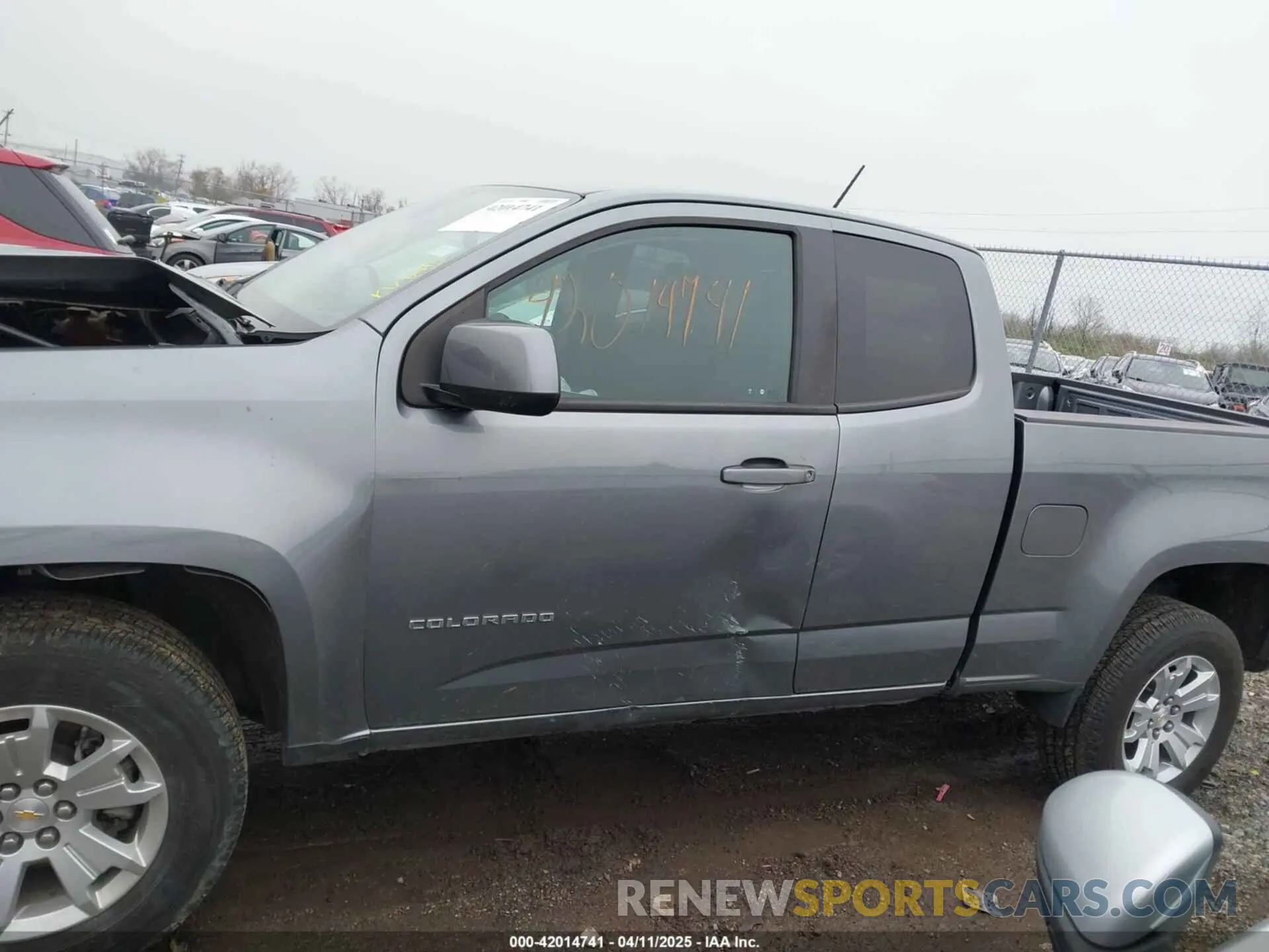 15 Photograph of a damaged car 1GCHSCEA3N1158107 CHEVROLET COLORADO 2022