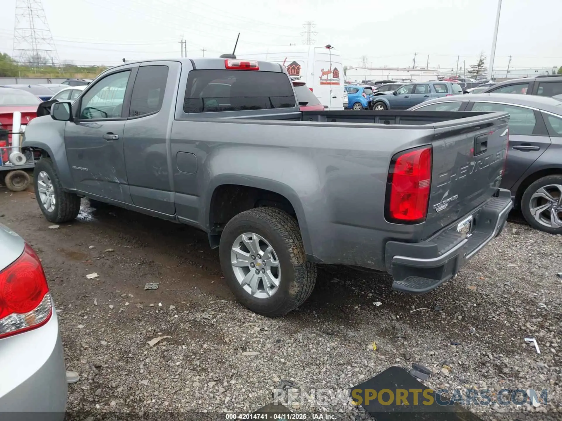 3 Photograph of a damaged car 1GCHSCEA3N1158107 CHEVROLET COLORADO 2022