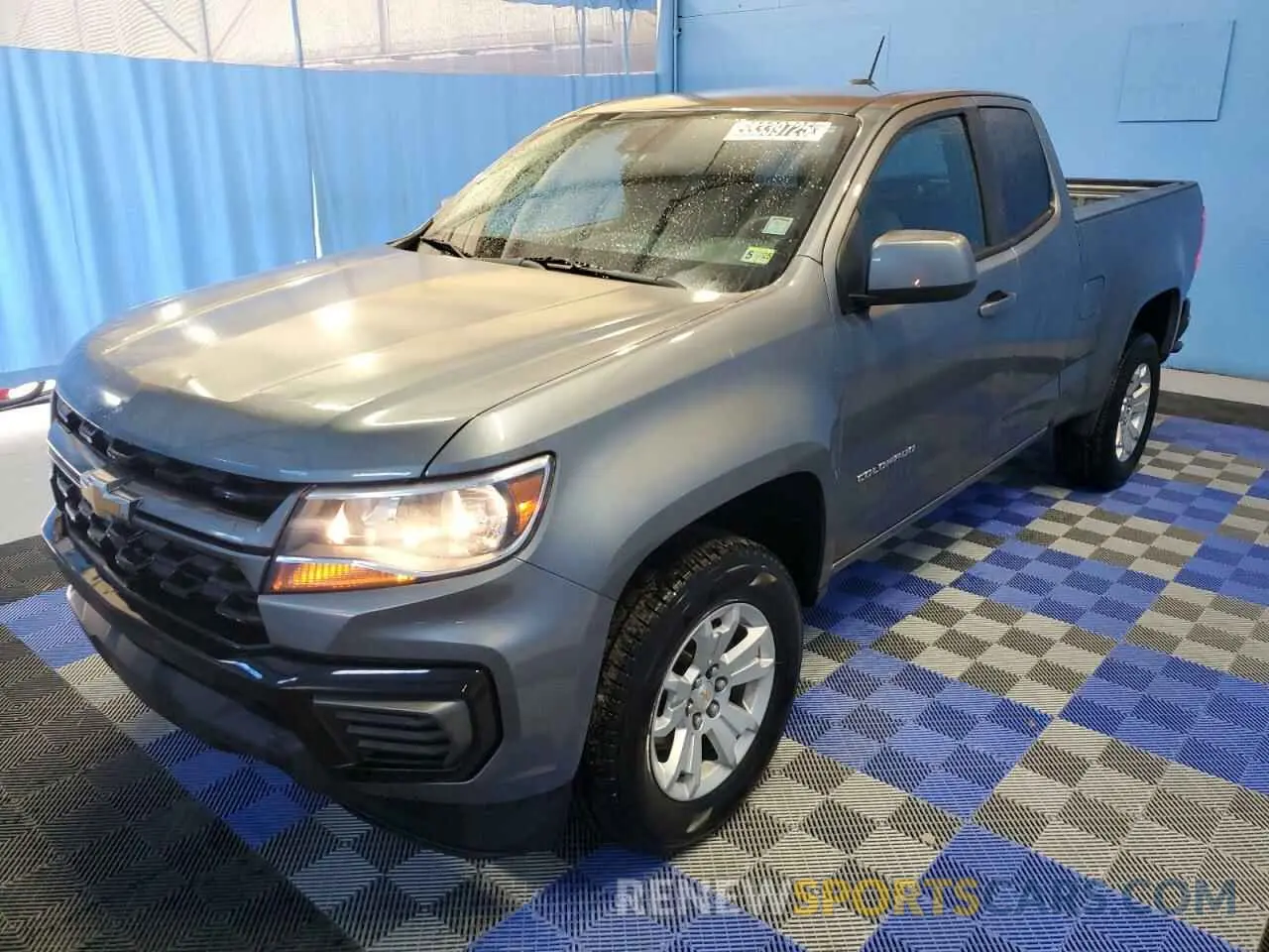 1 Photograph of a damaged car 1GCHSCEA3N1175585 CHEVROLET COLORADO 2022