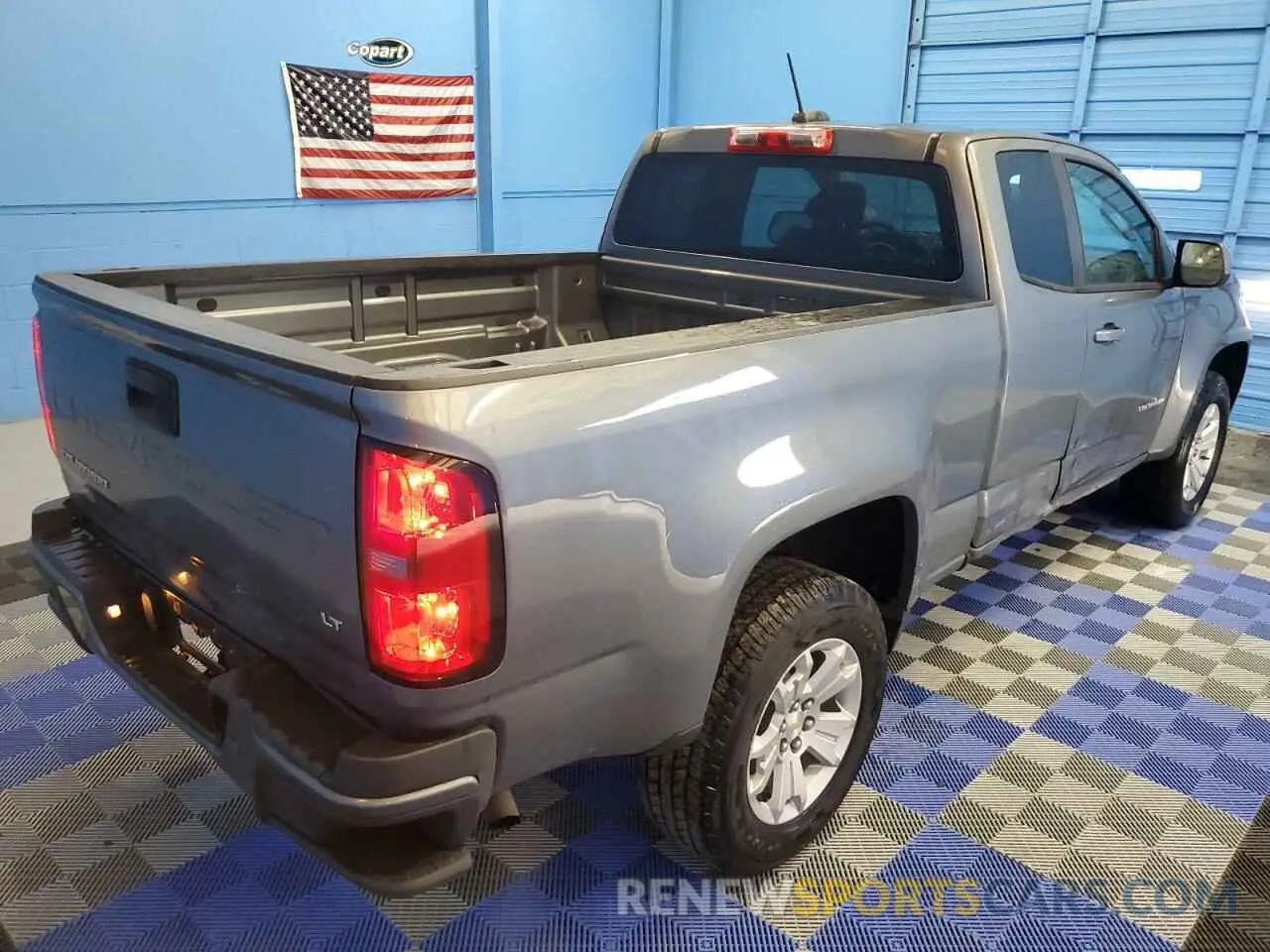 3 Photograph of a damaged car 1GCHSCEA3N1175585 CHEVROLET COLORADO 2022