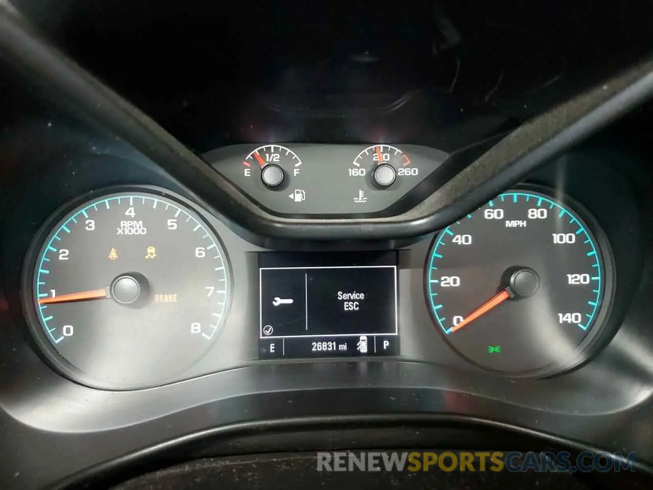9 Photograph of a damaged car 1GCHSCEA3N1175585 CHEVROLET COLORADO 2022