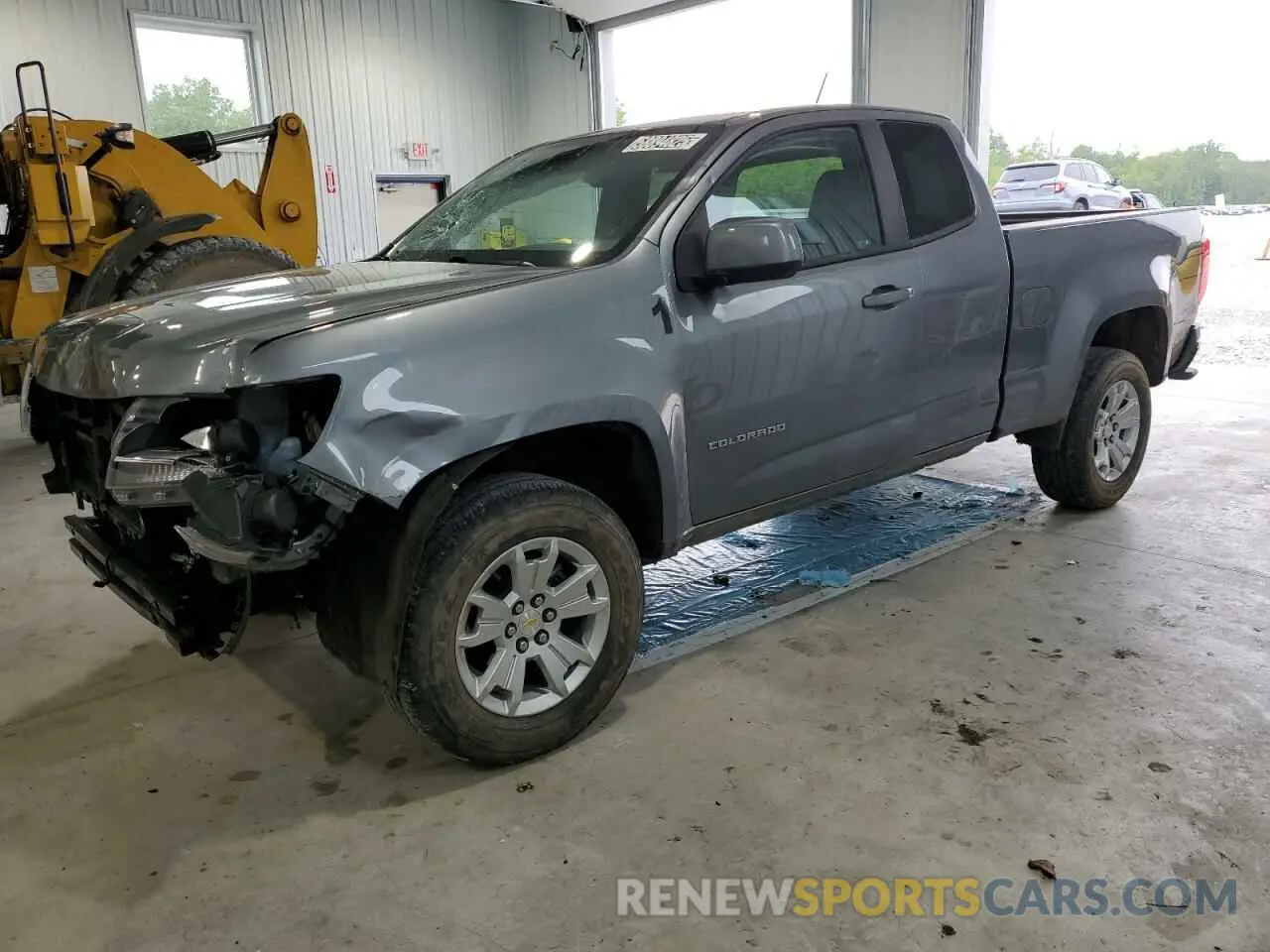 1 Photograph of a damaged car 1GCHSCEA3N1175893 CHEVROLET COLORADO 2022