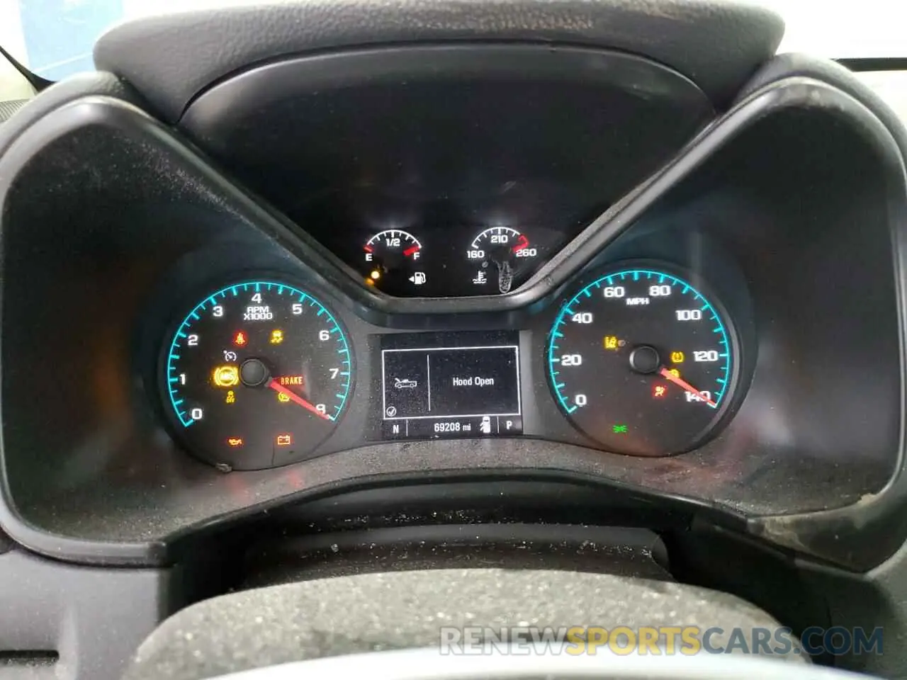9 Photograph of a damaged car 1GCHSCEA3N1175893 CHEVROLET COLORADO 2022