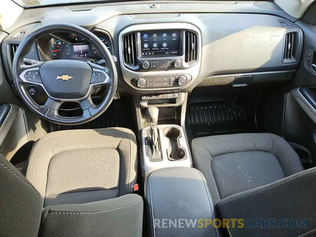 8 Photograph of a damaged car 1GCHSCEA3N1176249 CHEVROLET COLORADO 2022