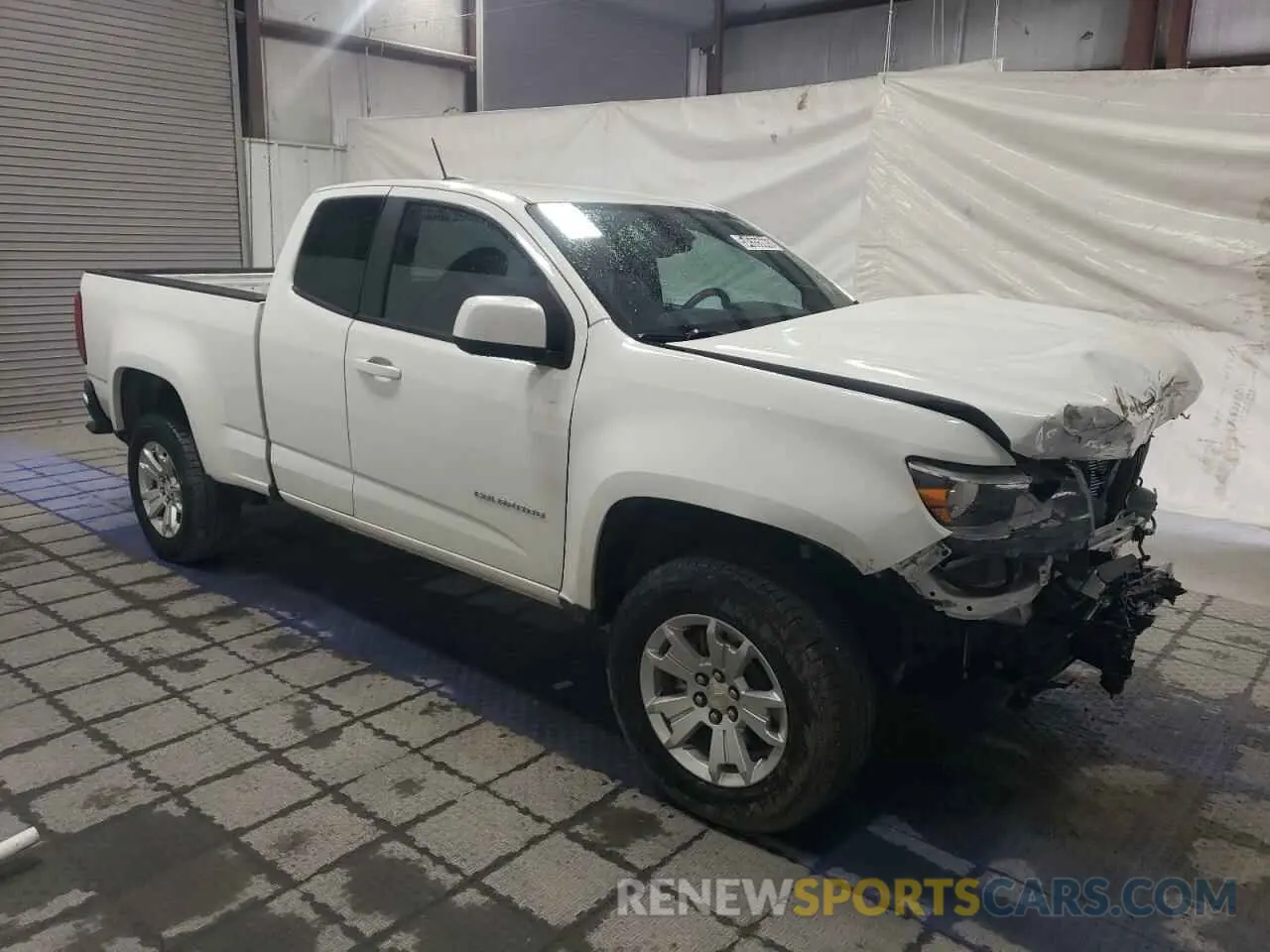 4 Photograph of a damaged car 1GCHSCEA3N1205376 CHEVROLET COLORADO 2022
