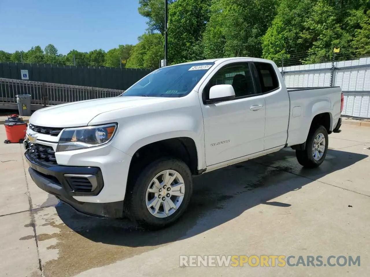 1 Photograph of a damaged car 1GCHSCEA3N1231525 CHEVROLET COLORADO 2022