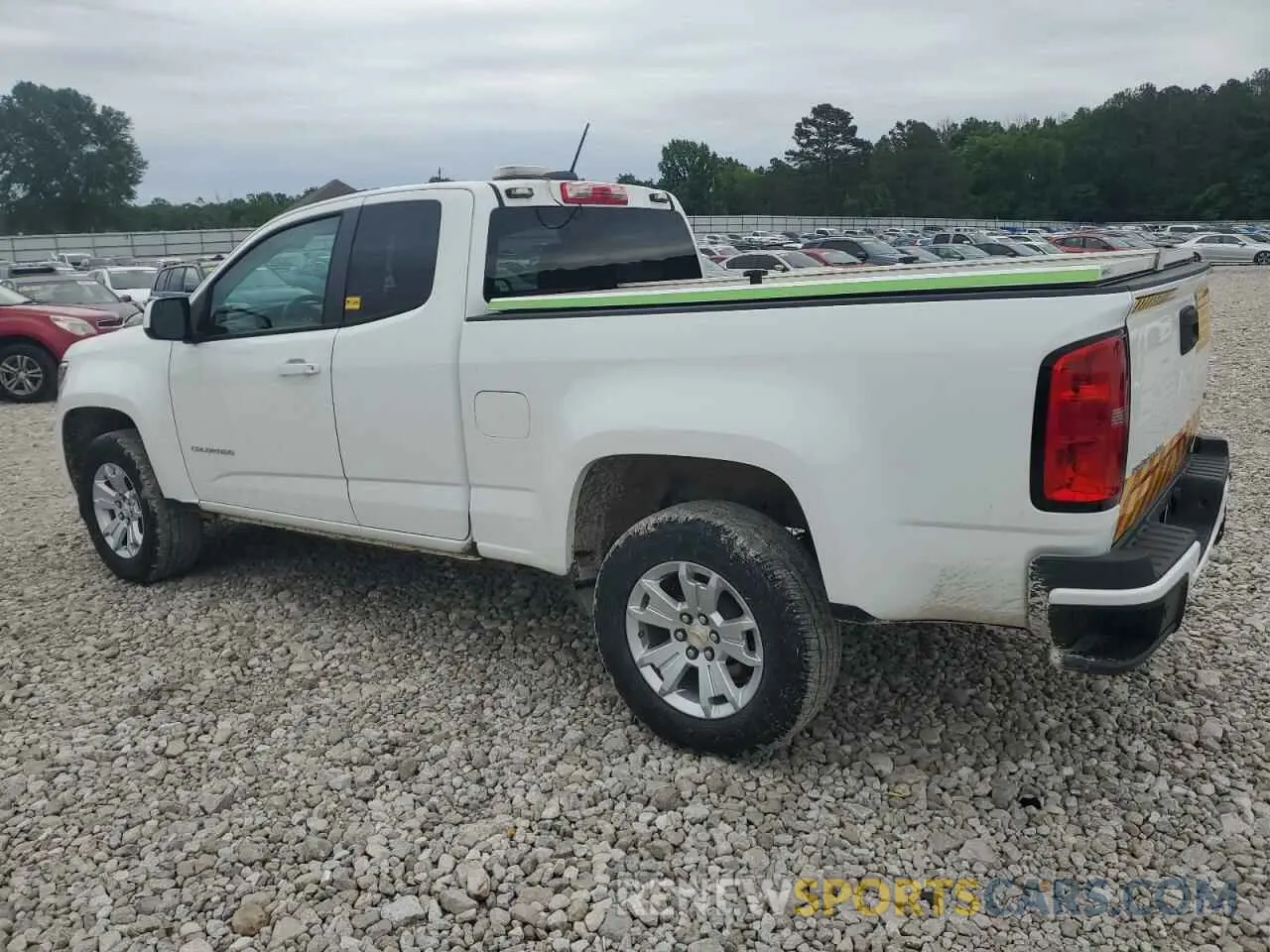 2 Photograph of a damaged car 1GCHSCEA4N1118649 CHEVROLET COLORADO 2022