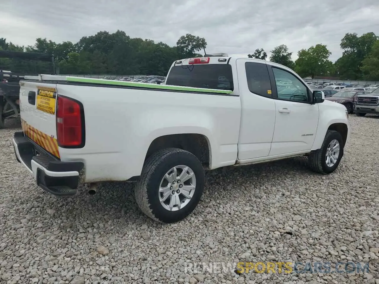 3 Photograph of a damaged car 1GCHSCEA4N1118649 CHEVROLET COLORADO 2022