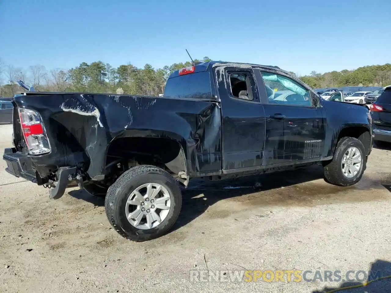 3 Photograph of a damaged car 1GCHSCEA4N1256790 CHEVROLET COLORADO 2022