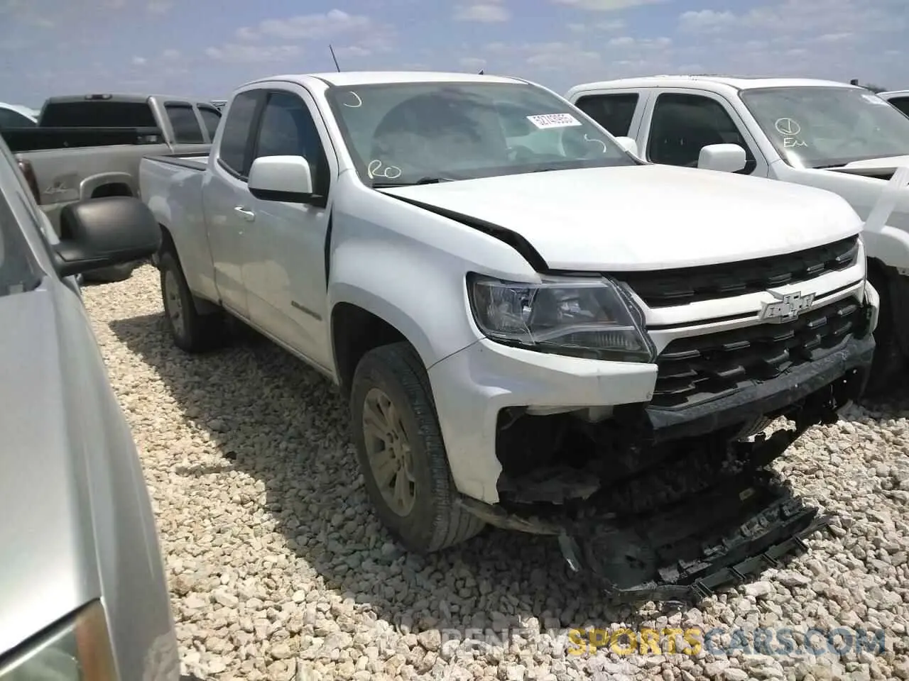 4 Photograph of a damaged car 1GCHSCEA5N1216041 CHEVROLET COLORADO 2022