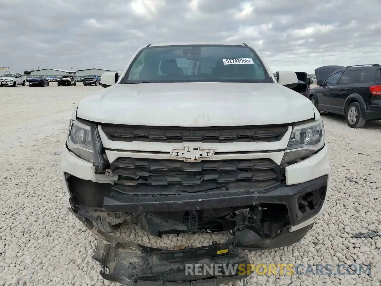 5 Photograph of a damaged car 1GCHSCEA5N1216041 CHEVROLET COLORADO 2022