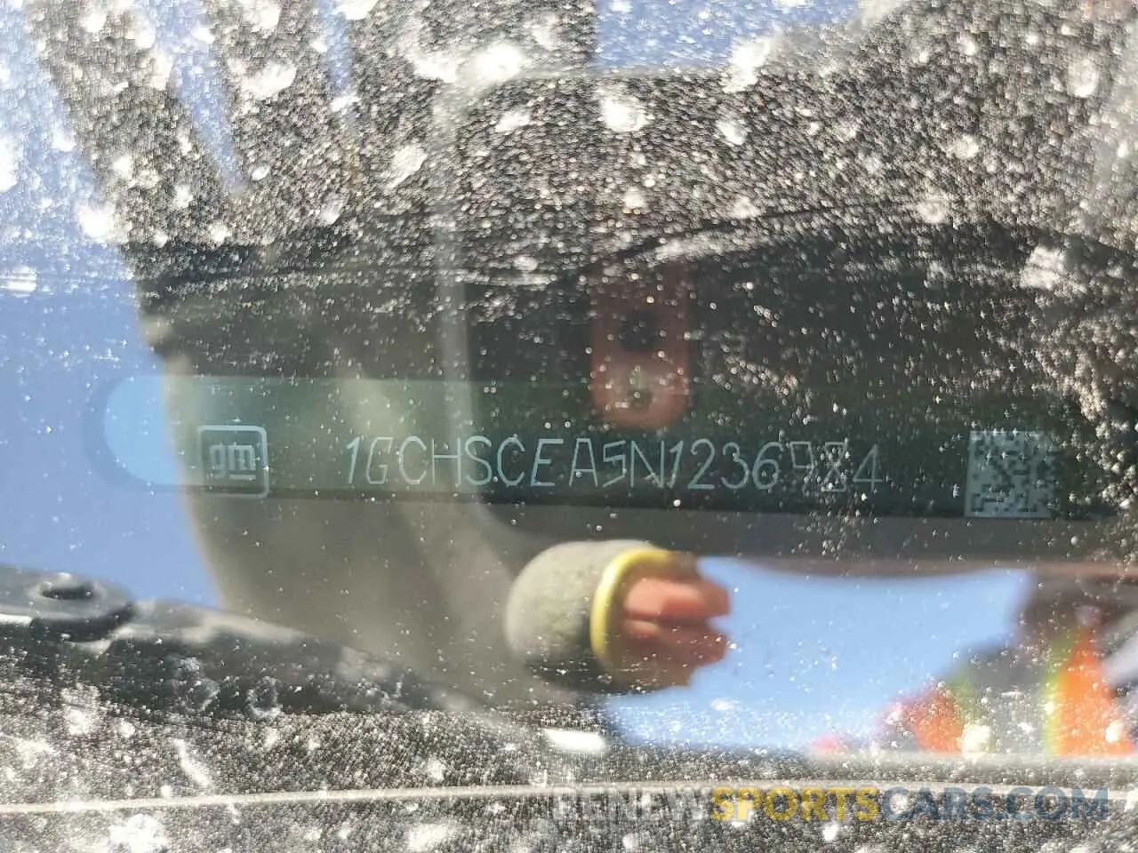 12 Photograph of a damaged car 1GCHSCEA5N1236984 CHEVROLET COLORADO 2022