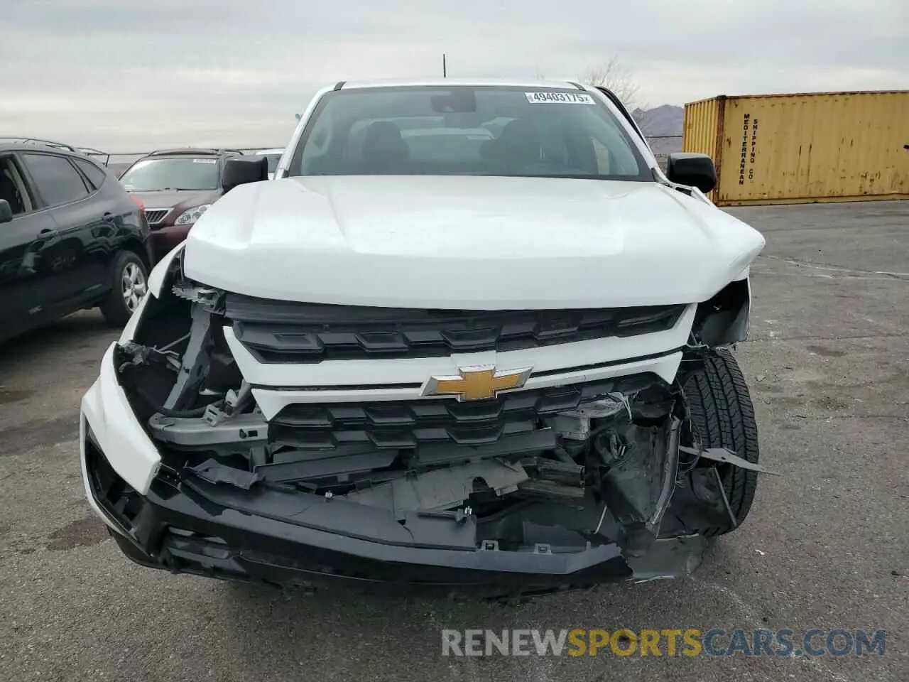 5 Photograph of a damaged car 1GCHSCEA5N1236984 CHEVROLET COLORADO 2022