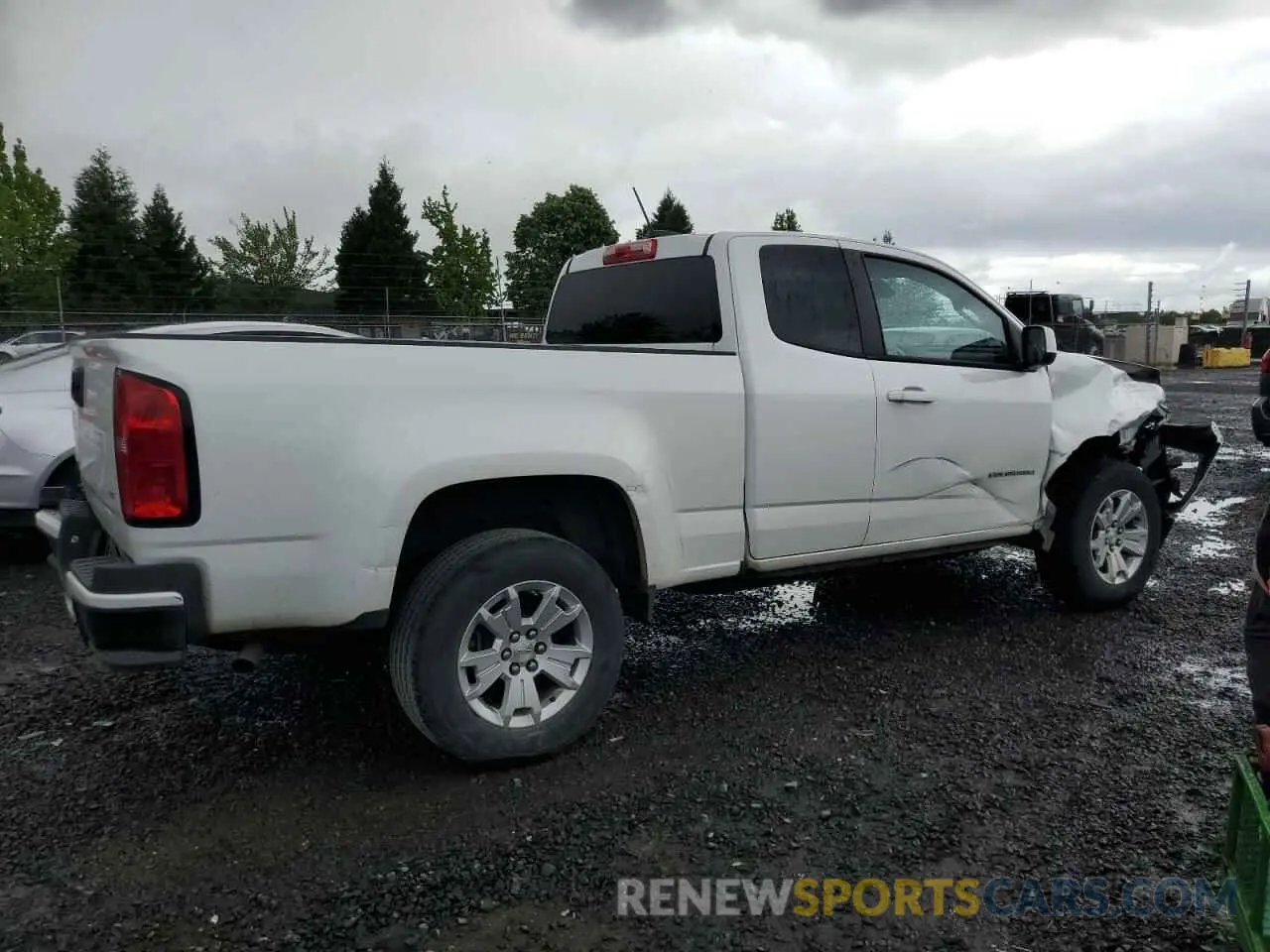 3 Photograph of a damaged car 1GCHSCEA5N1237679 CHEVROLET COLORADO 2022