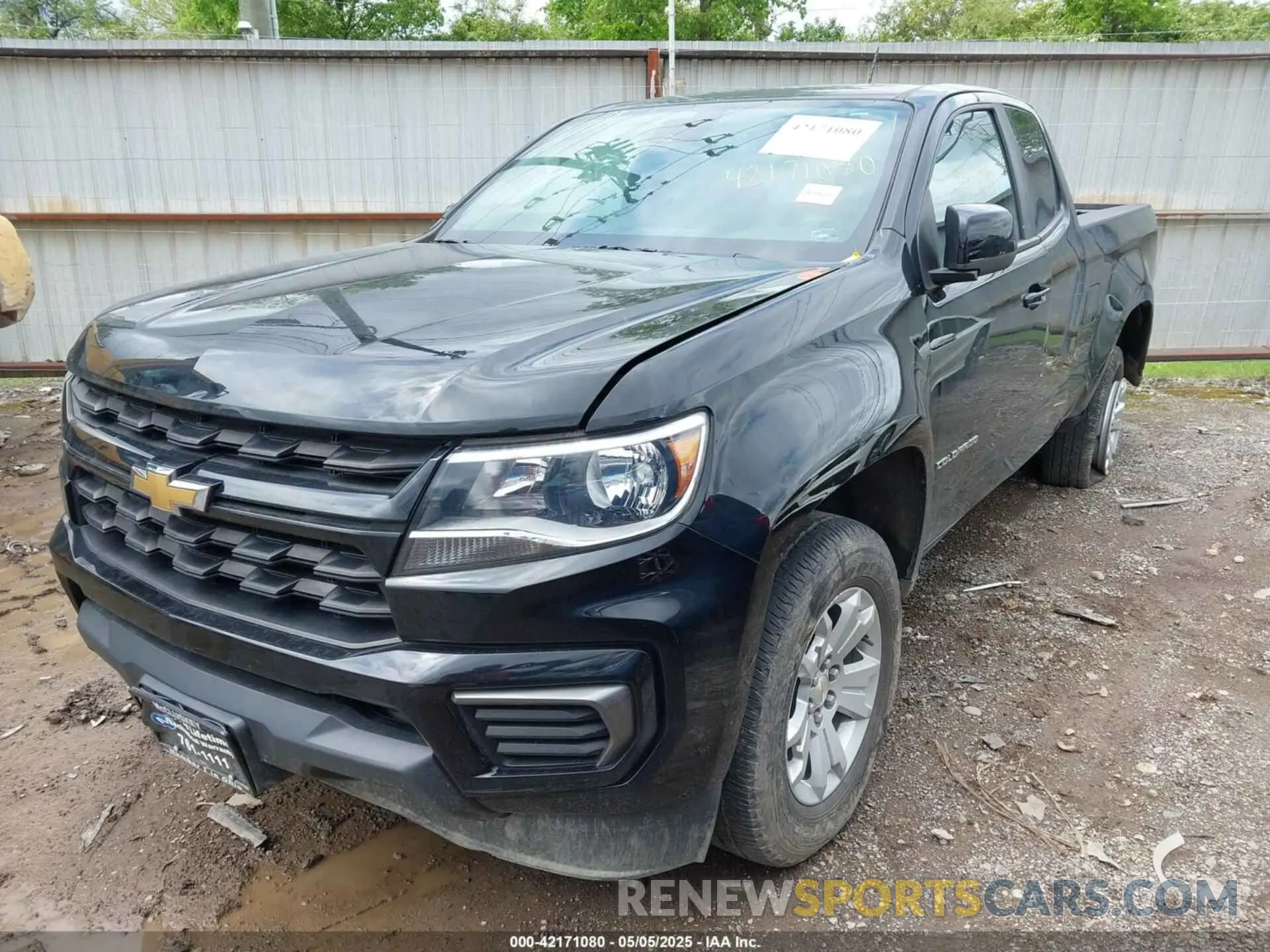 2 Photograph of a damaged car 1GCHSCEA6N1149630 CHEVROLET COLORADO 2022