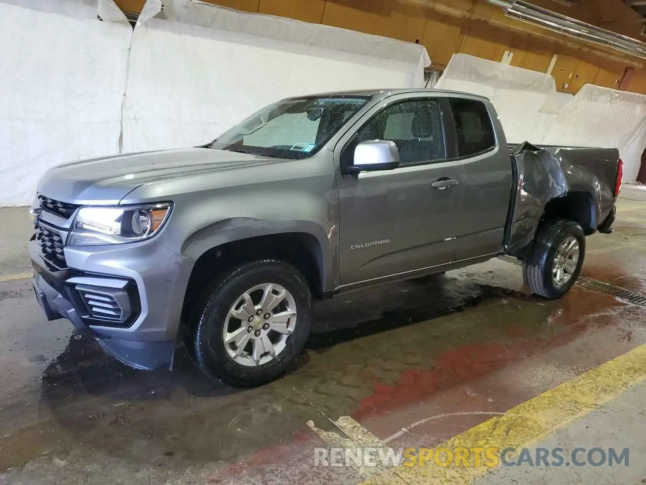 1 Photograph of a damaged car 1GCHSCEA6N1156030 CHEVROLET COLORADO 2022