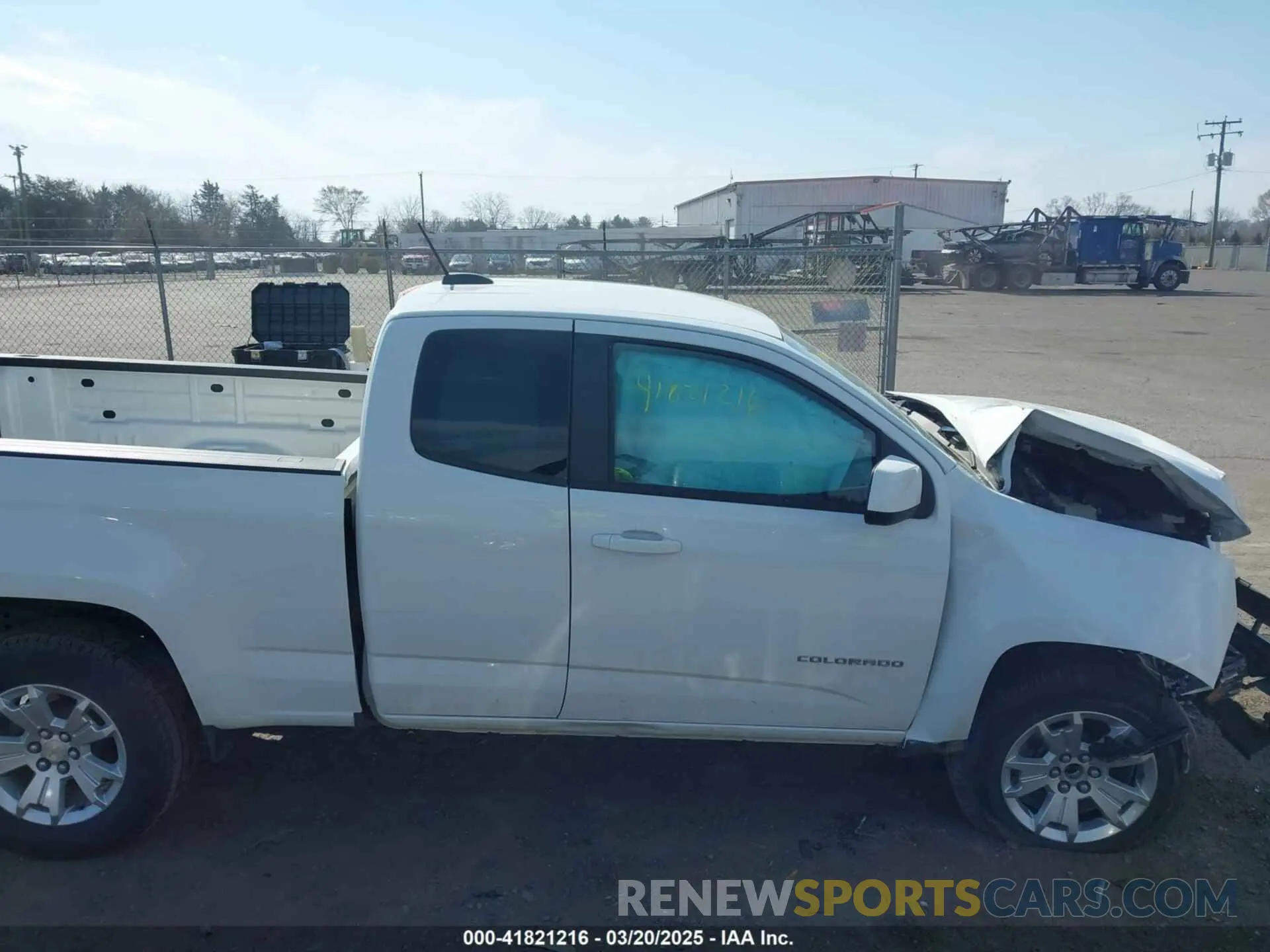 14 Photograph of a damaged car 1GCHSCEA6N1204948 CHEVROLET COLORADO 2022