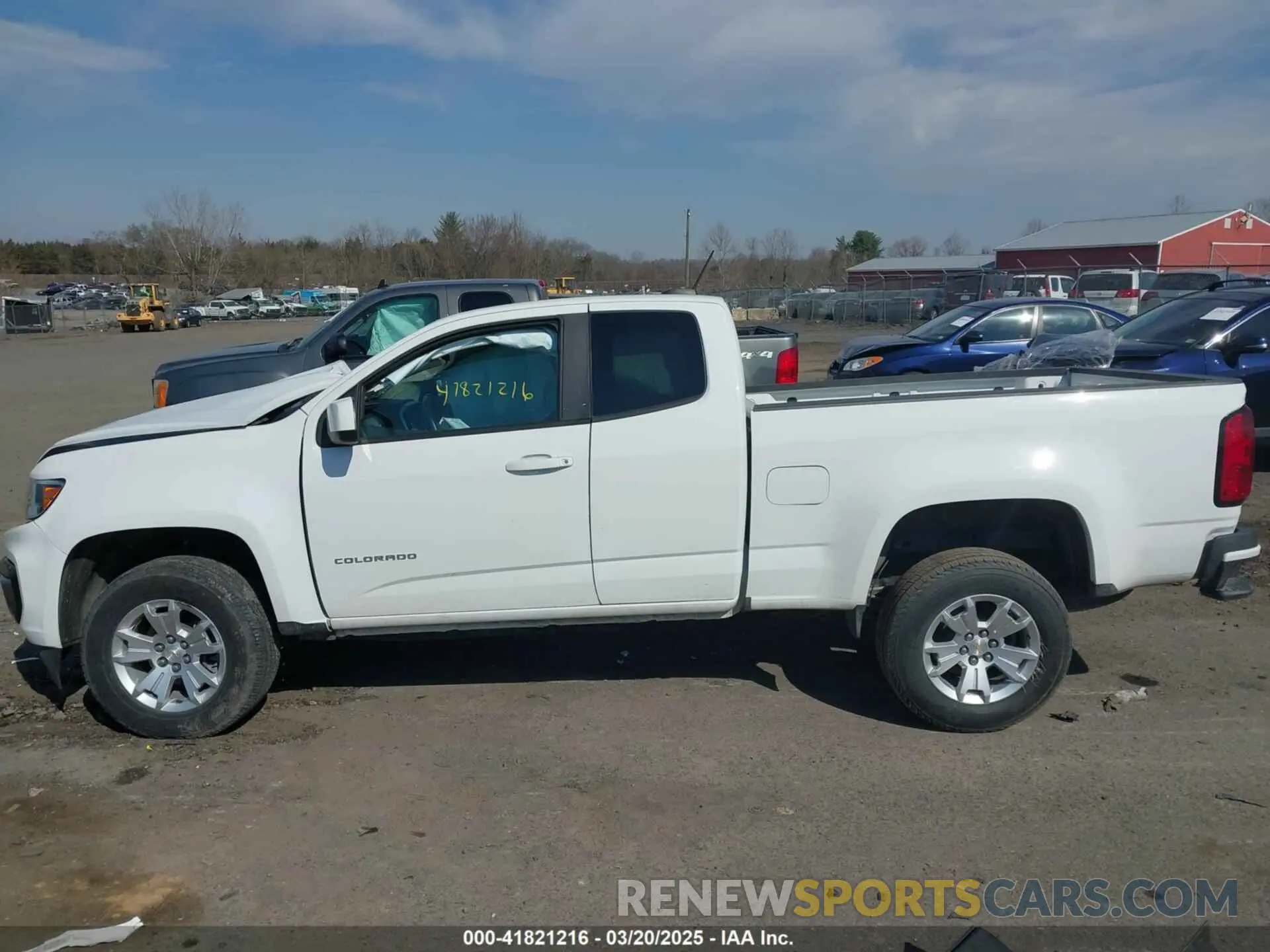 15 Photograph of a damaged car 1GCHSCEA6N1204948 CHEVROLET COLORADO 2022