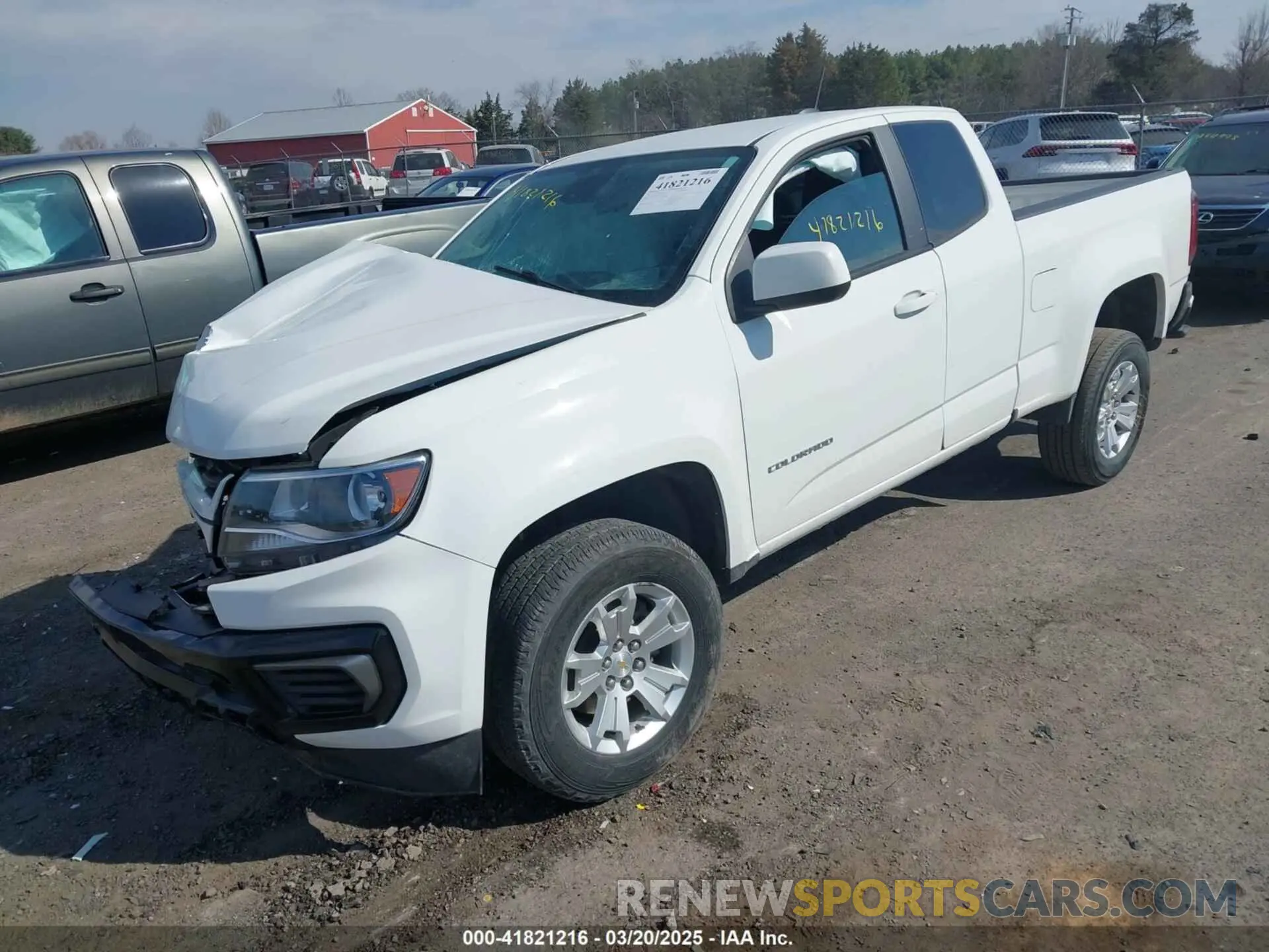 2 Photograph of a damaged car 1GCHSCEA6N1204948 CHEVROLET COLORADO 2022