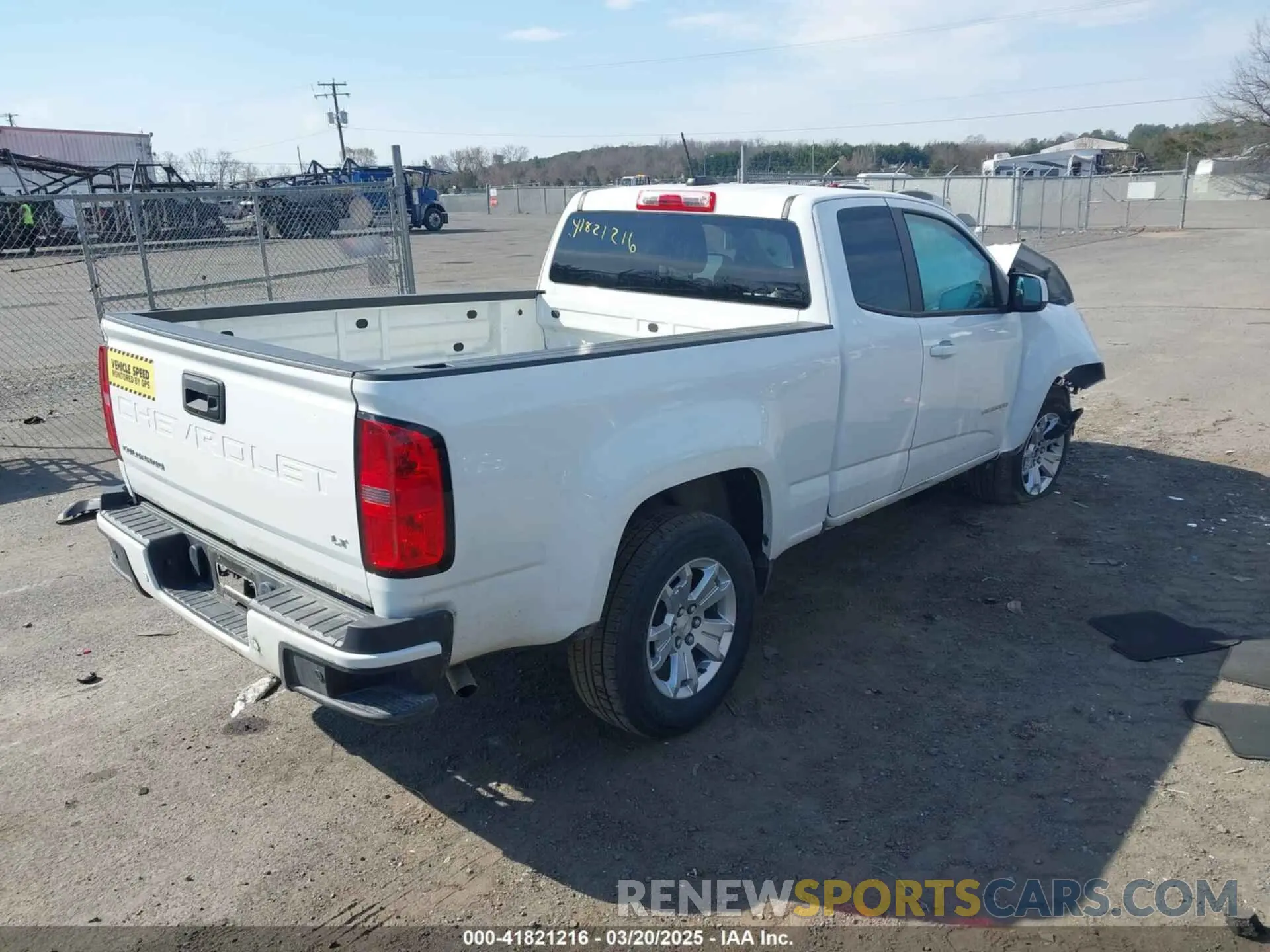 4 Photograph of a damaged car 1GCHSCEA6N1204948 CHEVROLET COLORADO 2022