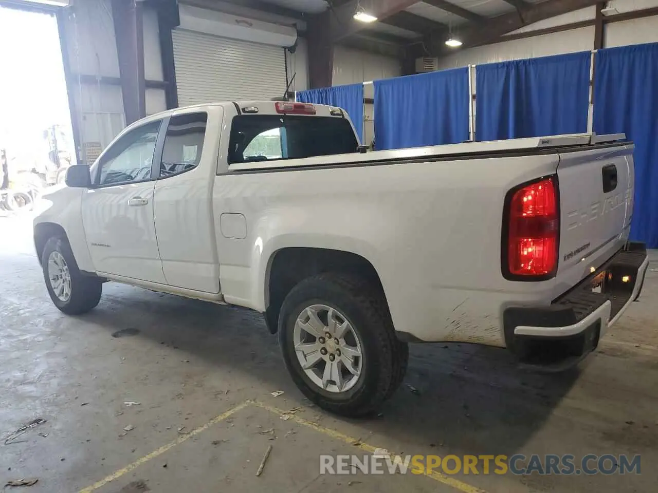 2 Photograph of a damaged car 1GCHSCEA7N1116457 CHEVROLET COLORADO 2022
