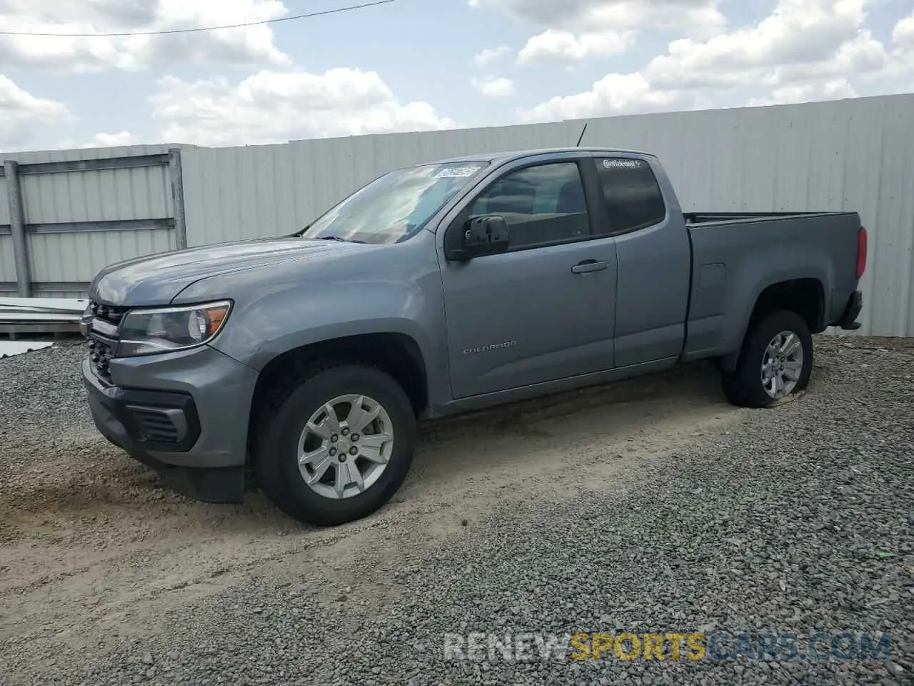 1 Photograph of a damaged car 1GCHSCEA7N1155937 CHEVROLET COLORADO 2022