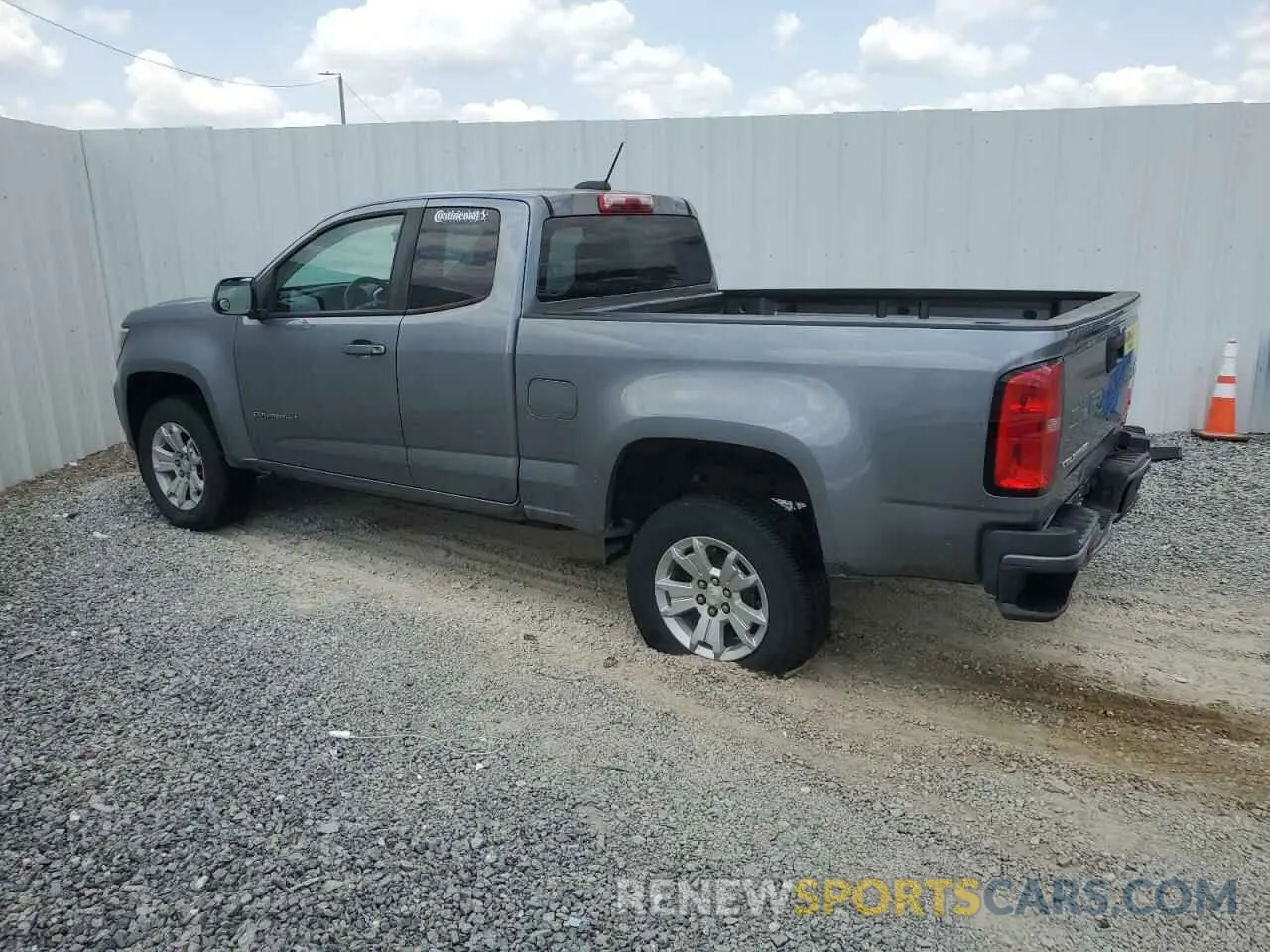 2 Photograph of a damaged car 1GCHSCEA7N1155937 CHEVROLET COLORADO 2022