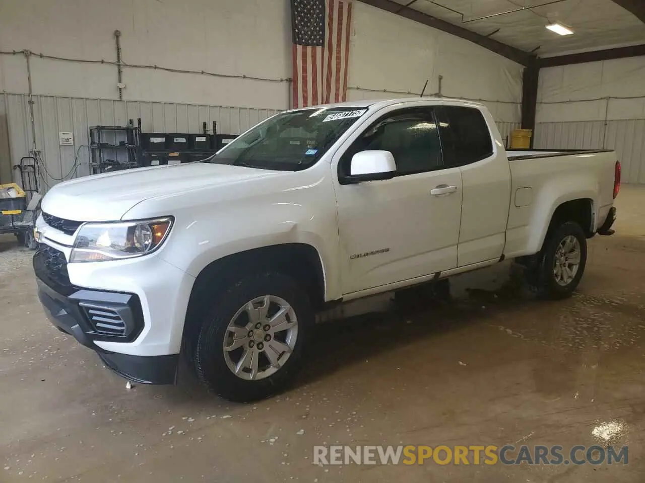 1 Photograph of a damaged car 1GCHSCEA7N1205638 CHEVROLET COLORADO 2022