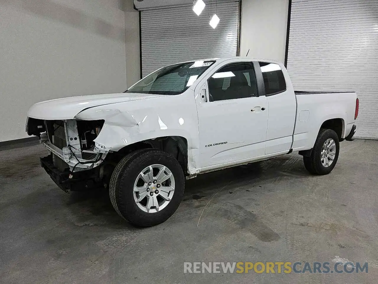 1 Photograph of a damaged car 1GCHSCEA7N1232645 CHEVROLET COLORADO 2022
