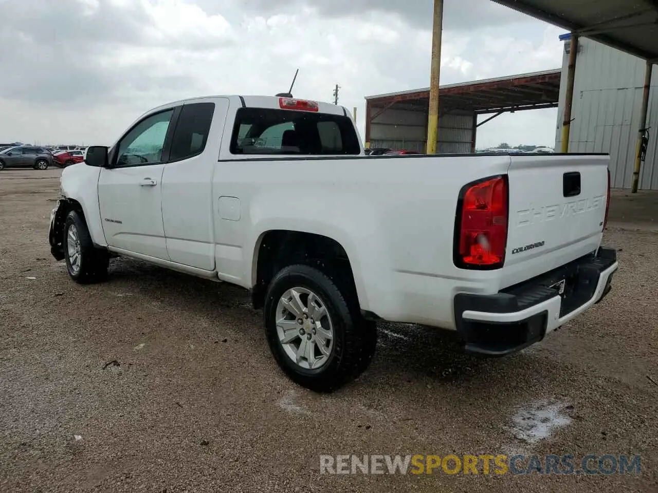 2 Photograph of a damaged car 1GCHSCEA7N1247341 CHEVROLET COLORADO 2022