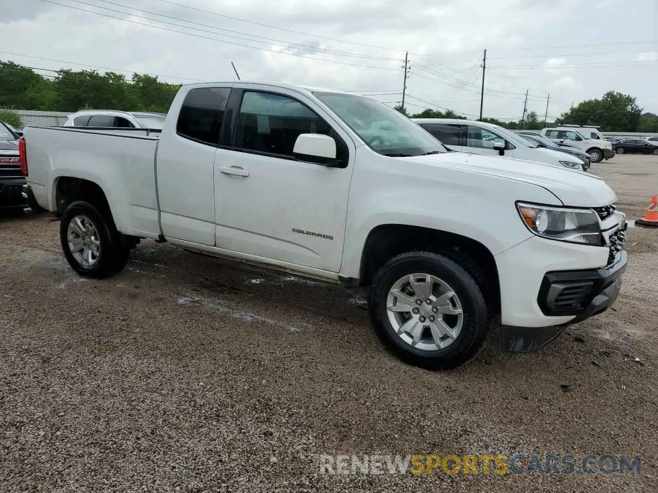 4 Photograph of a damaged car 1GCHSCEA7N1247341 CHEVROLET COLORADO 2022